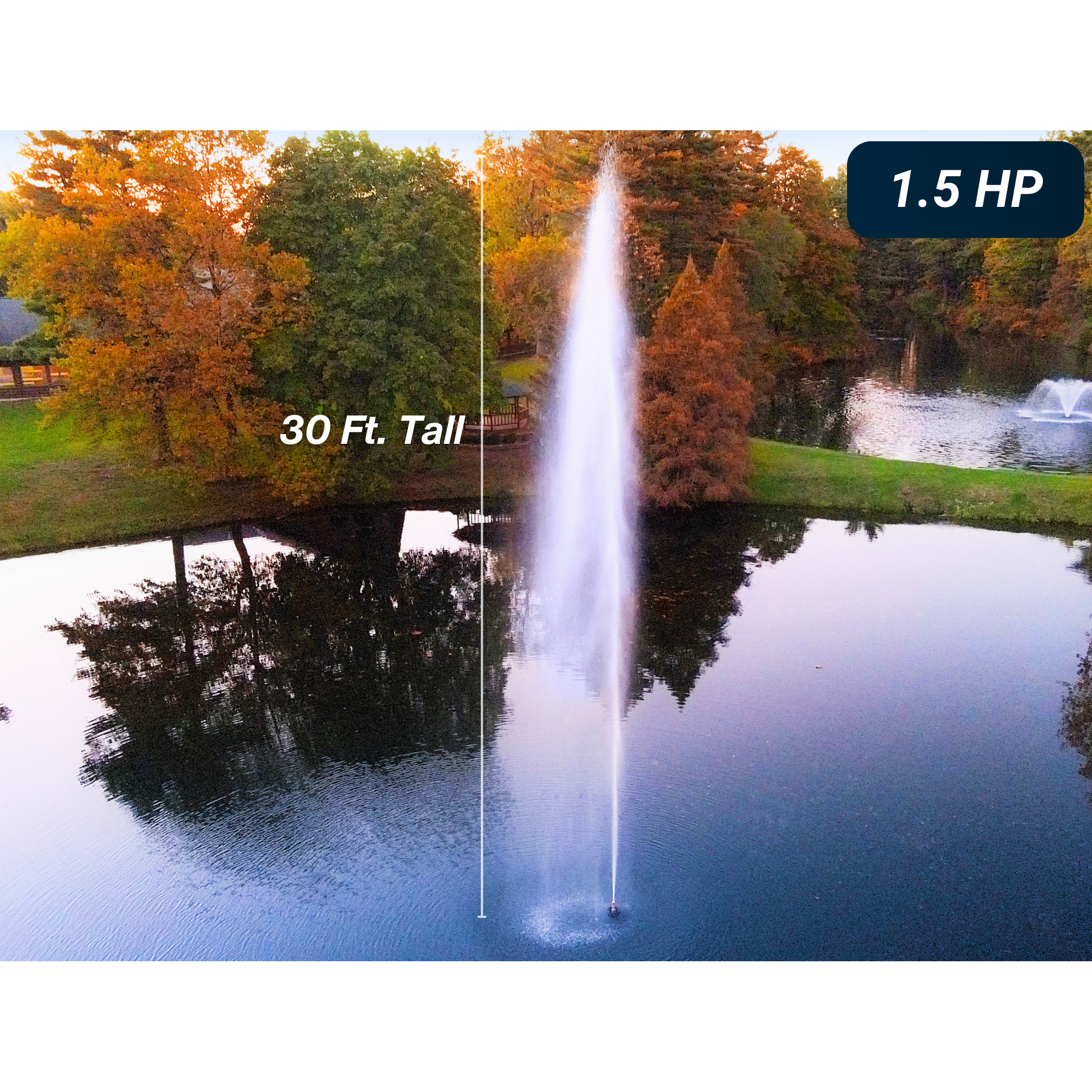 Scott Aerator Gusher Pond Fountain