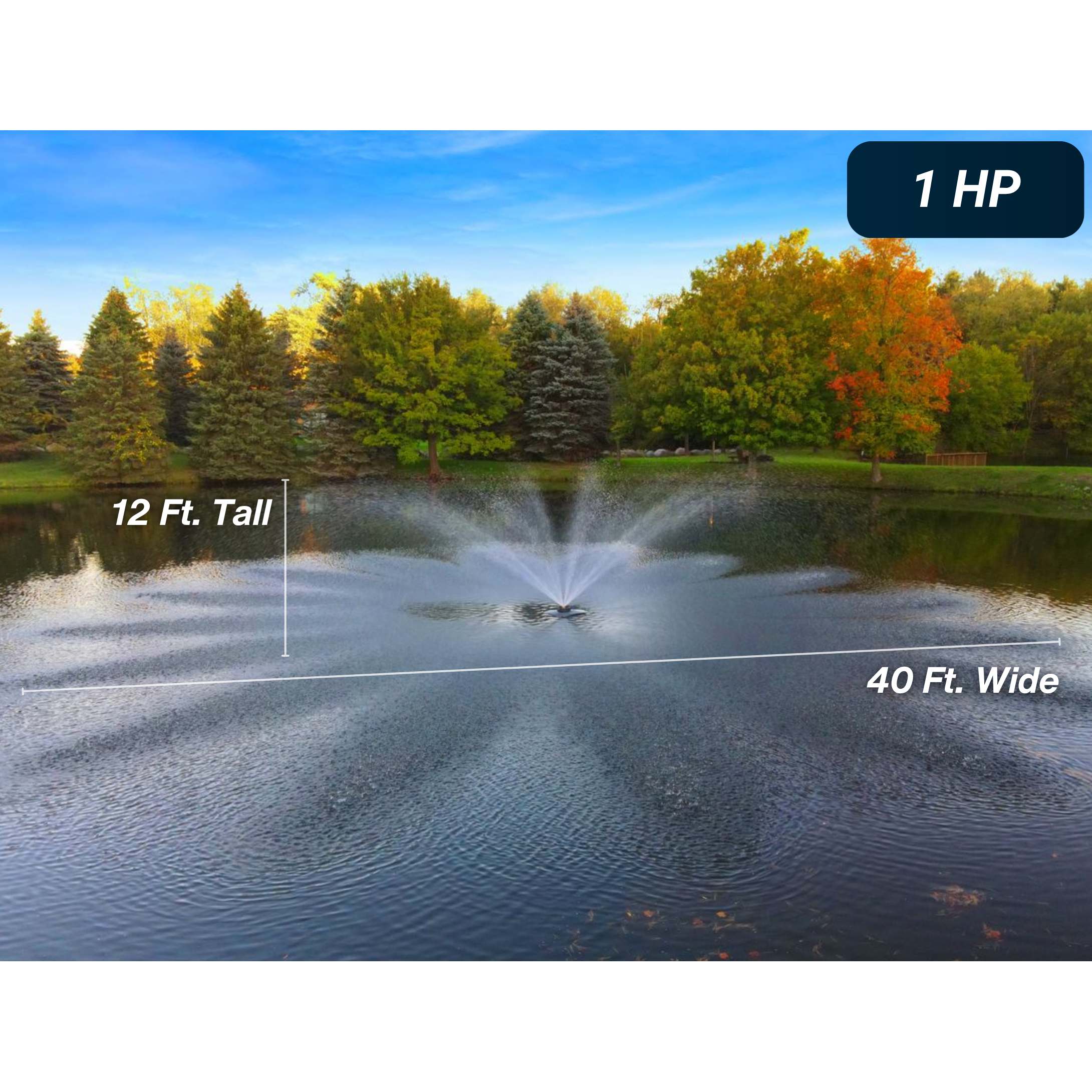 Scott Aerator Tudor Pond Fountain