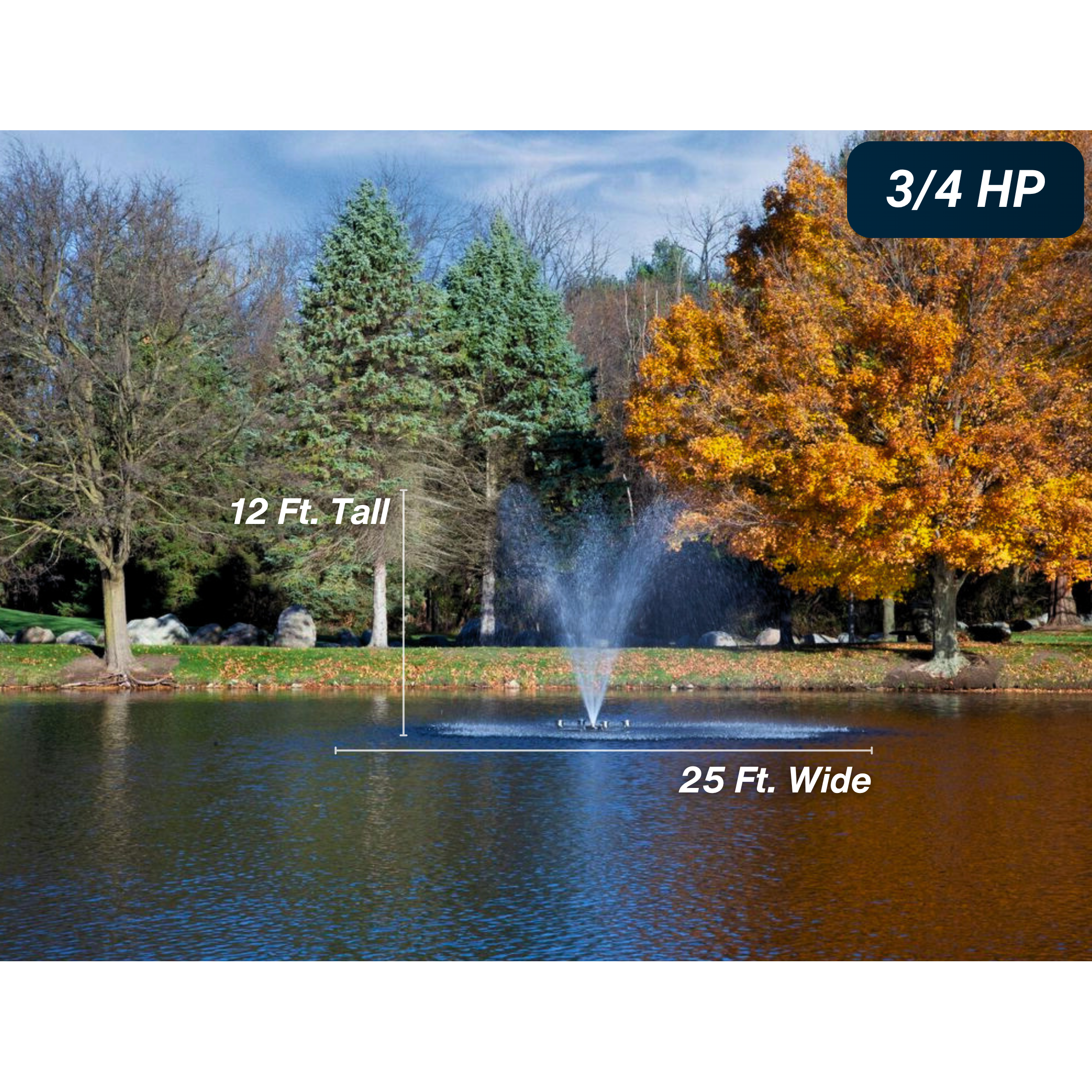 Scott Aerator Millbrook Pond Fountain