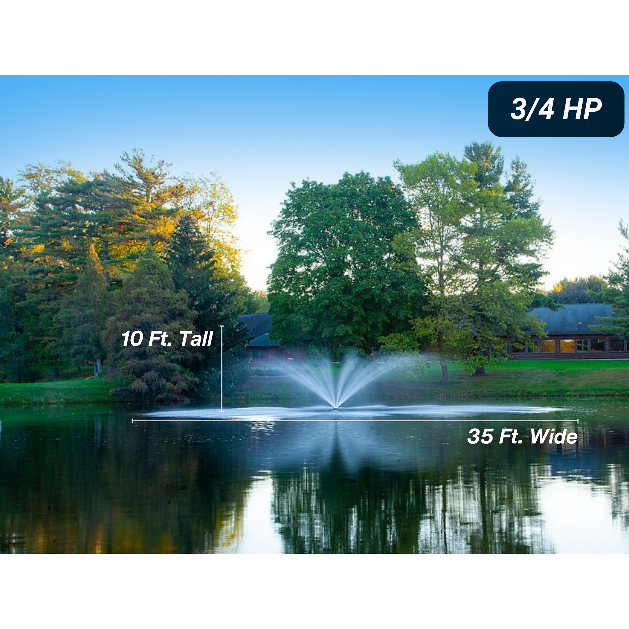 Scott Aerator Tudor Pond Fountain