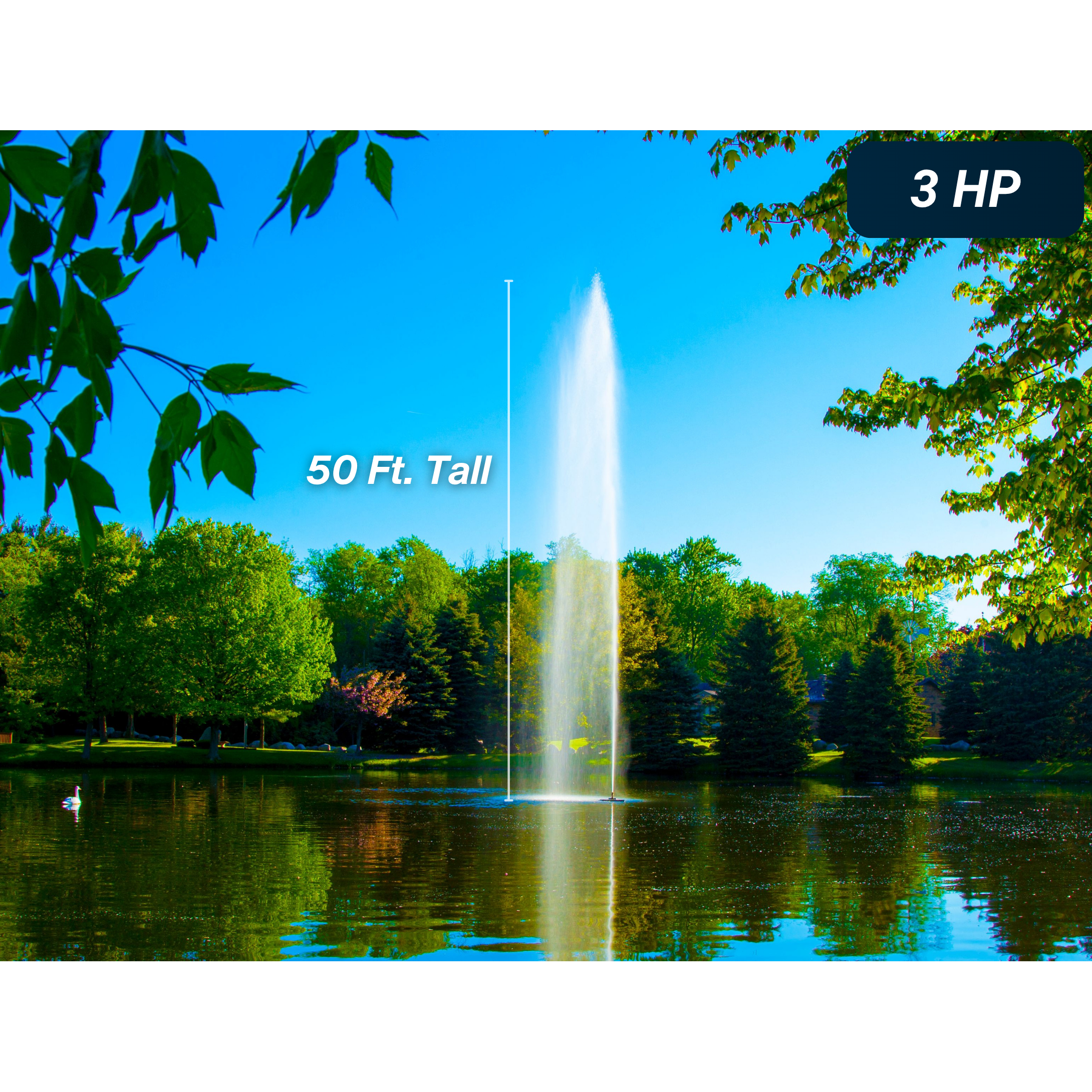 Scott Aerator Gusher Pond Fountain