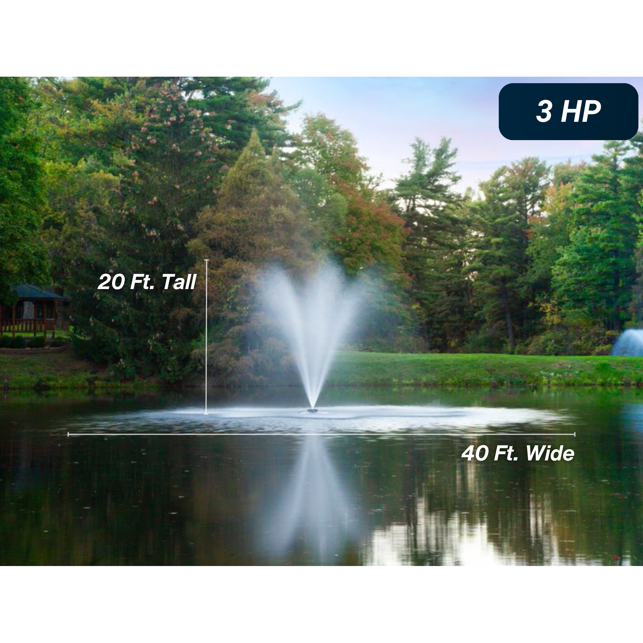 Scott Aerator Millbrook Pond Fountain