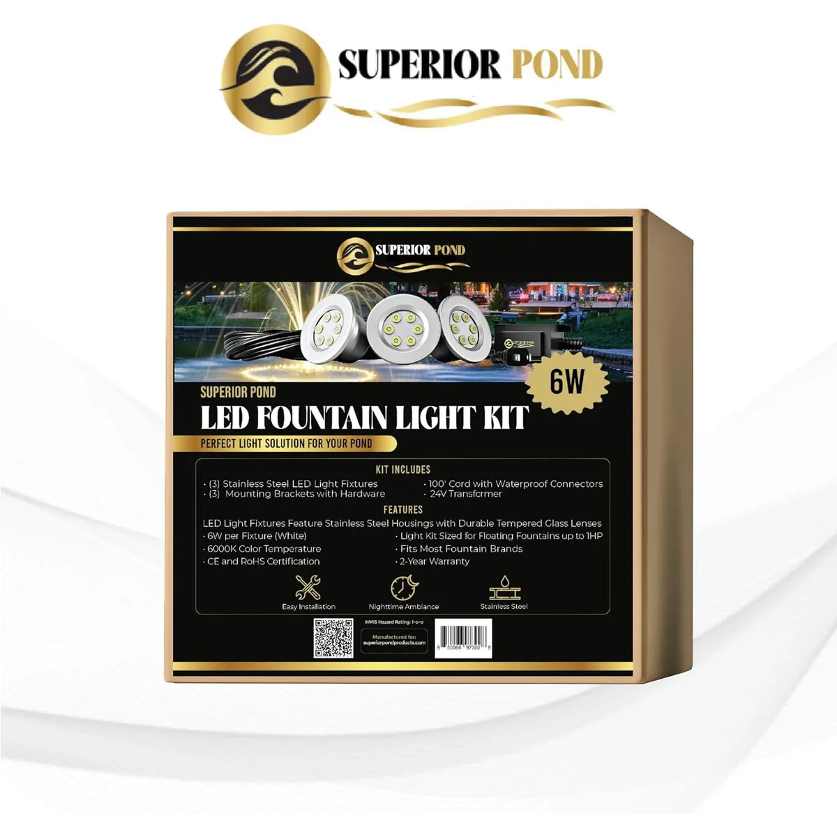 SuperiorPond Bright White Light Kit