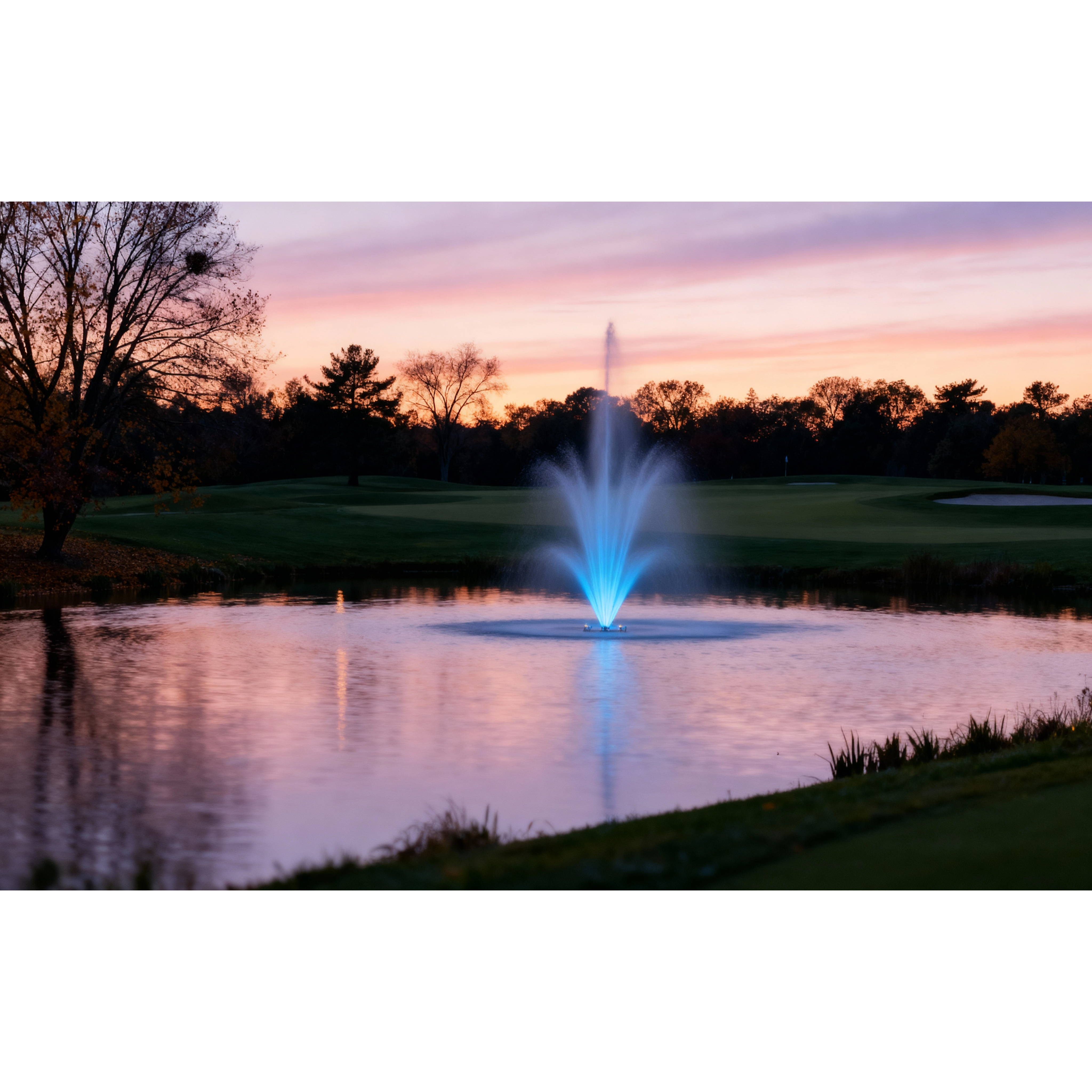 Scott Aerator Amherst Pond Fountain