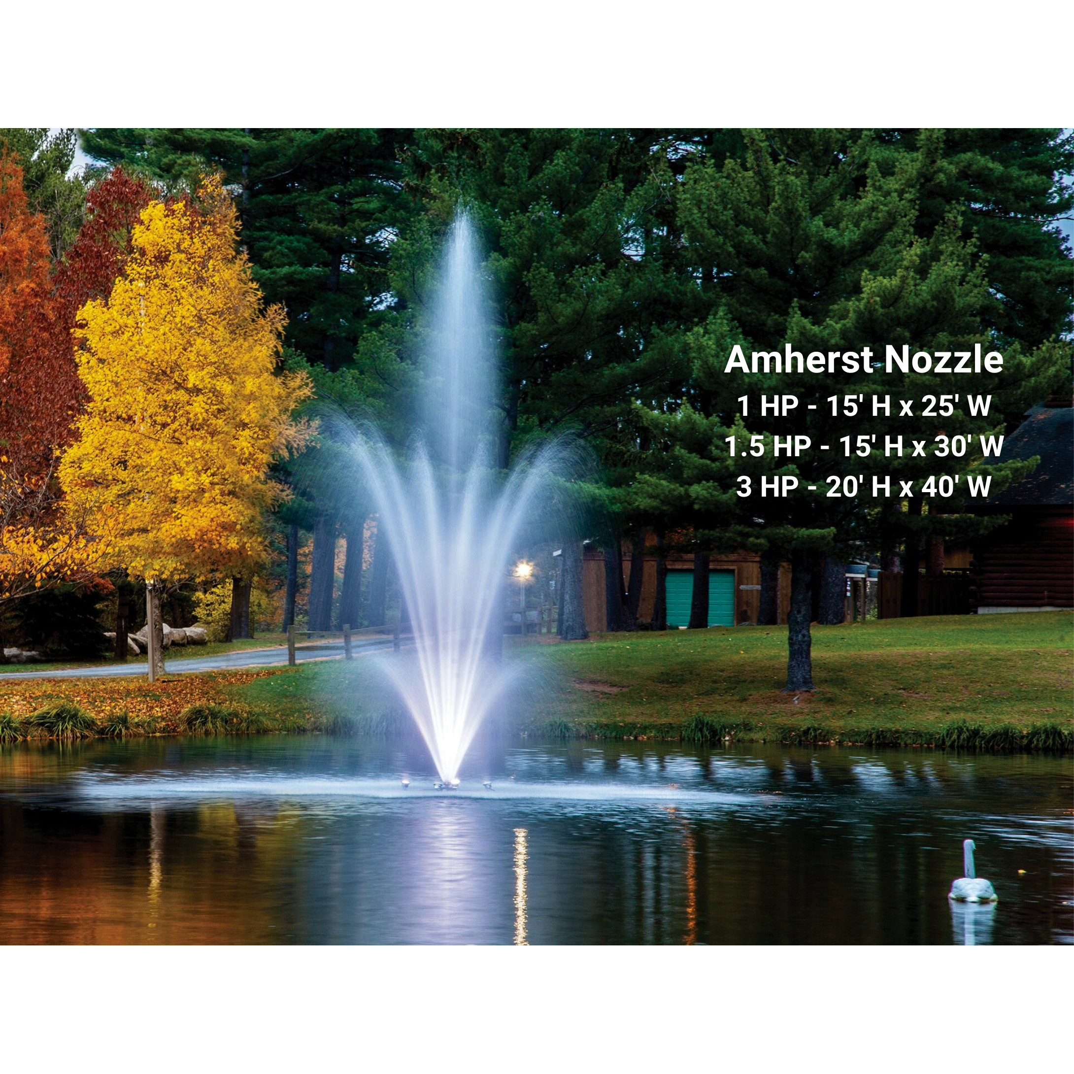 Scott Aerator Windsor Pond Fountain
