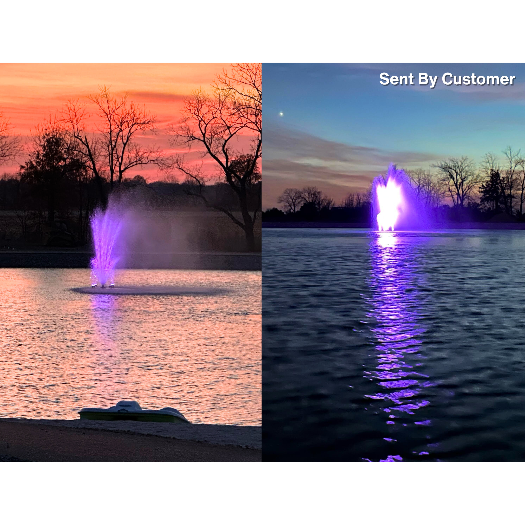 Scott Aerator Amherst Pond Fountain