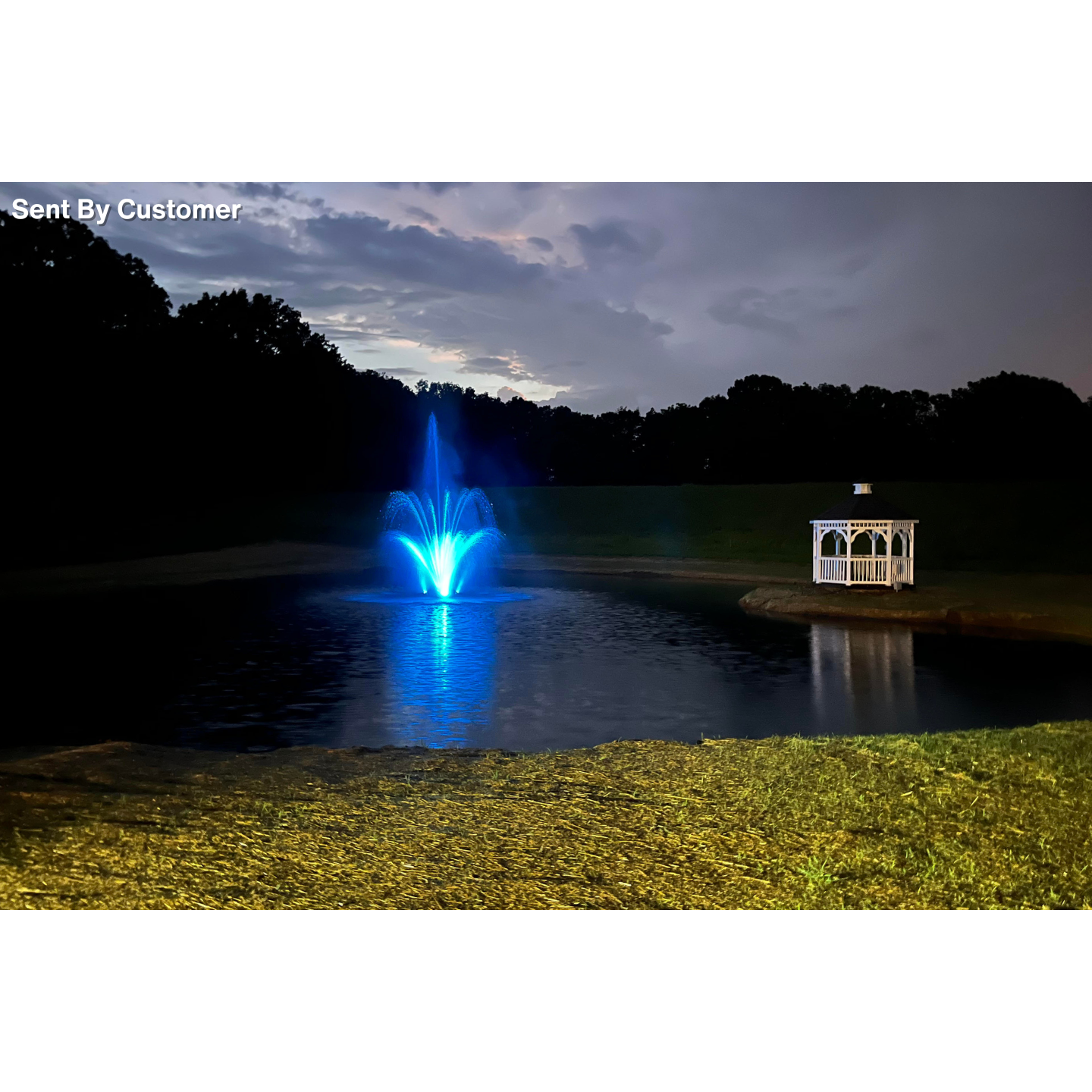 Scott Aerator Amherst Pond Fountain