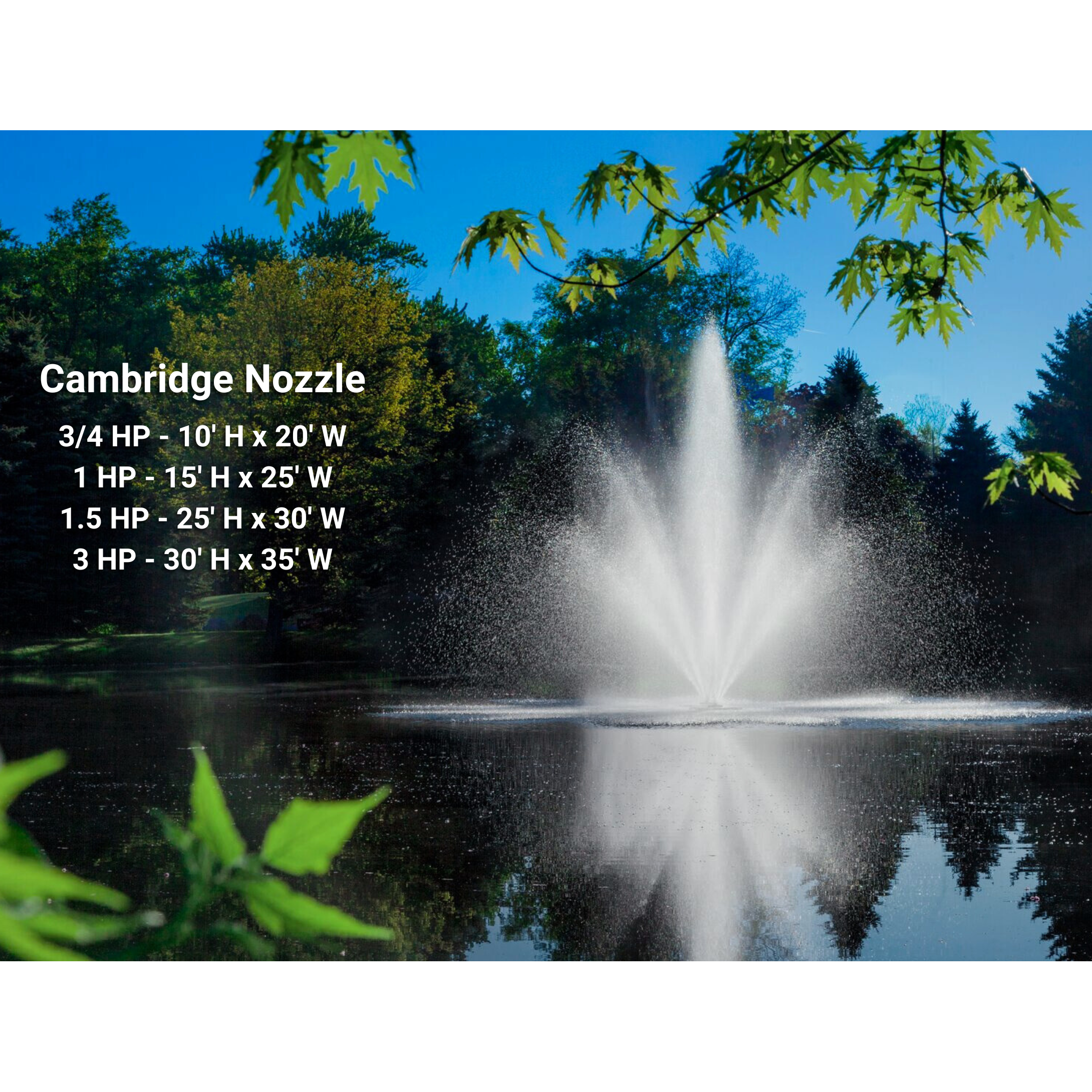 Scott Aerator Triad 3-In-1 Pond Fountain