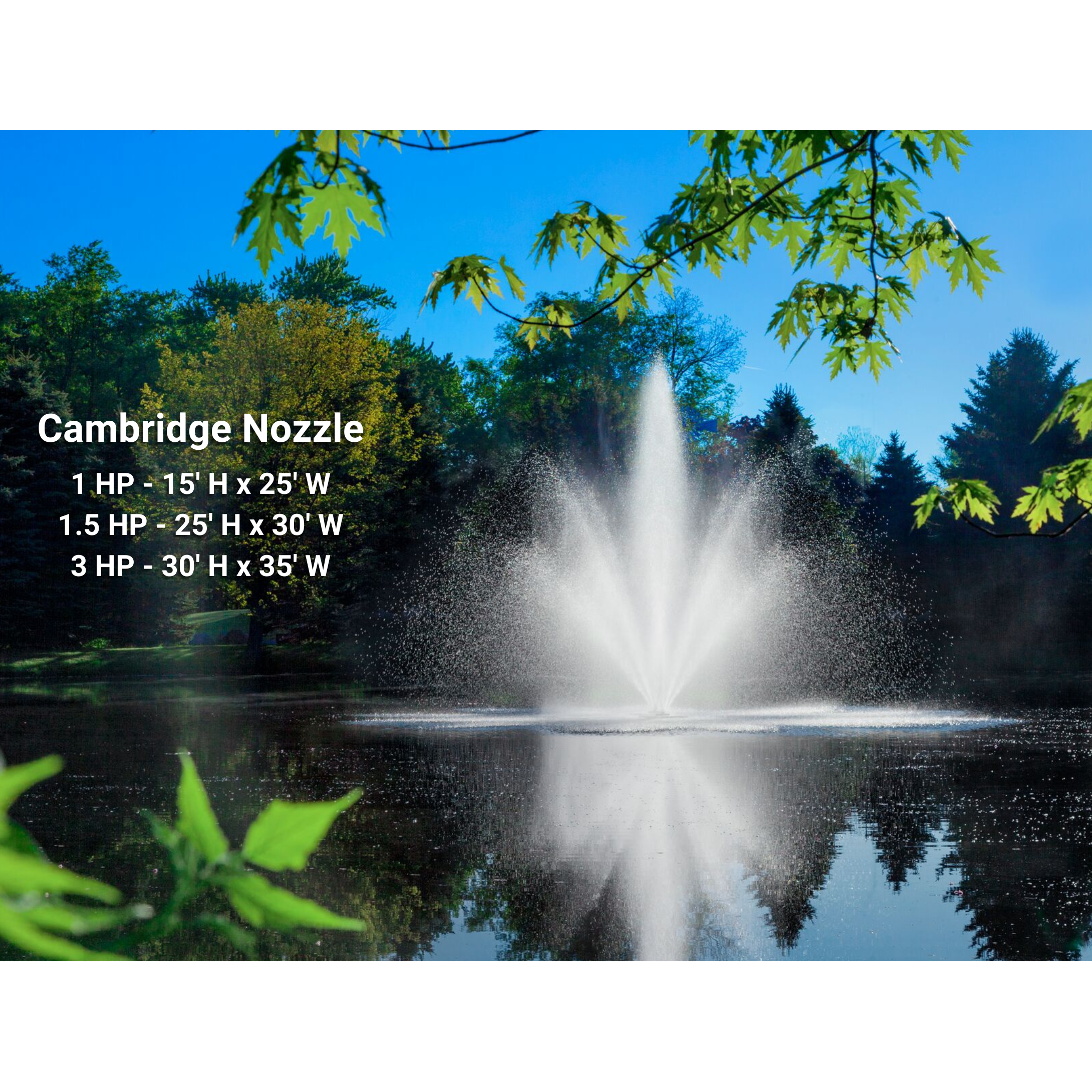 Scott Aerator Windsor Pond Fountain