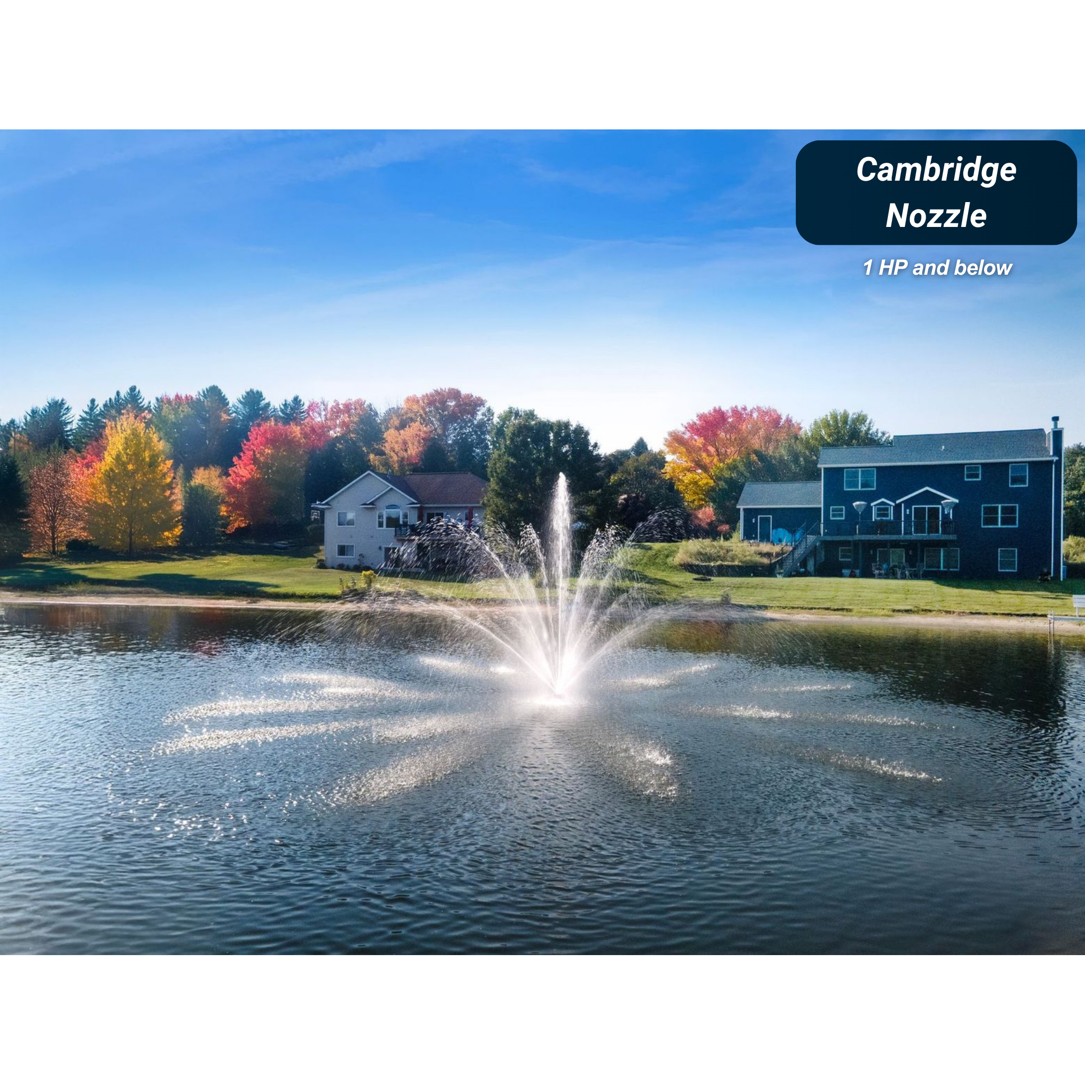 Scott Aerator Great Lakes 5-In-1 Pond Fountain