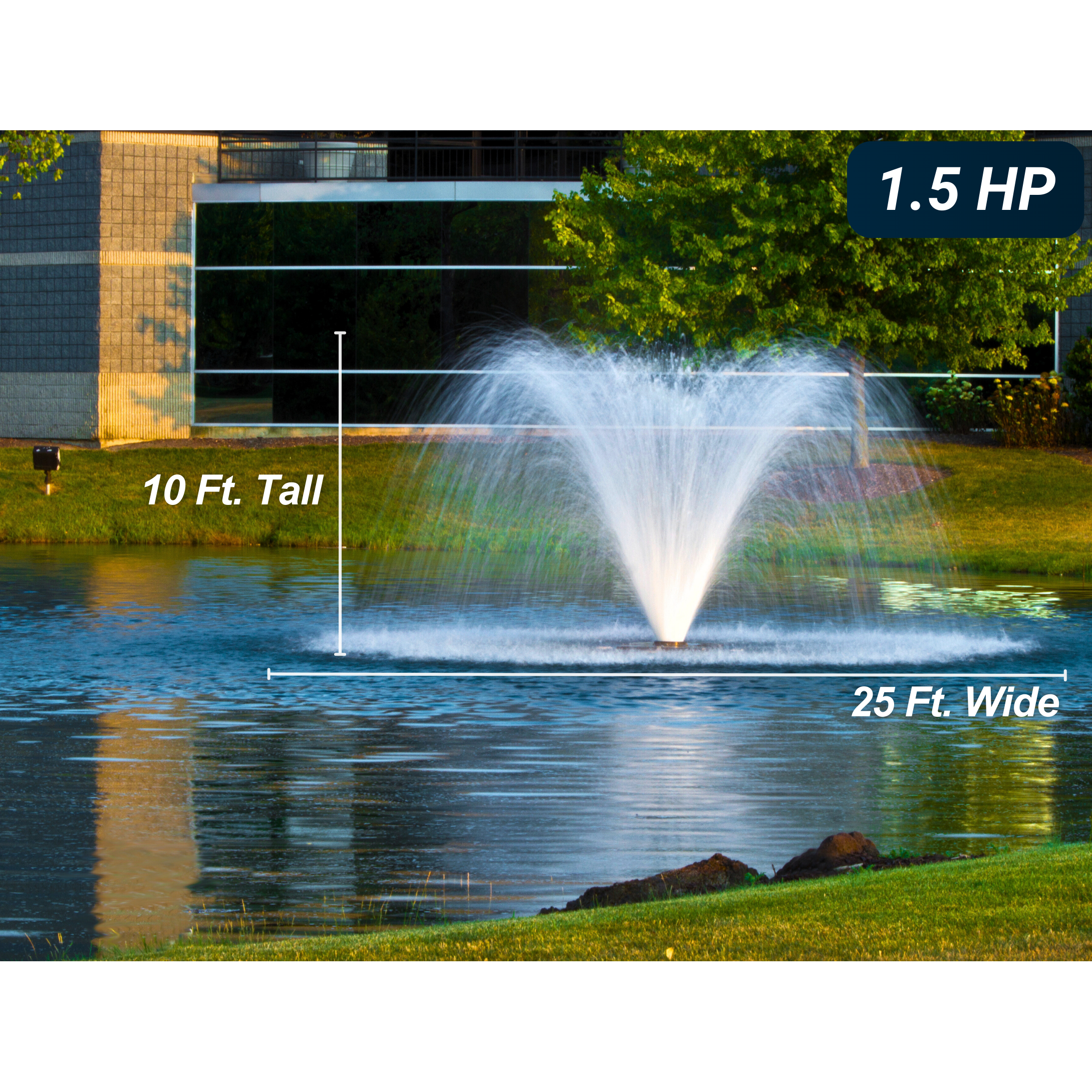 Scott Aerator DA-20 Aerating Pond Fountain