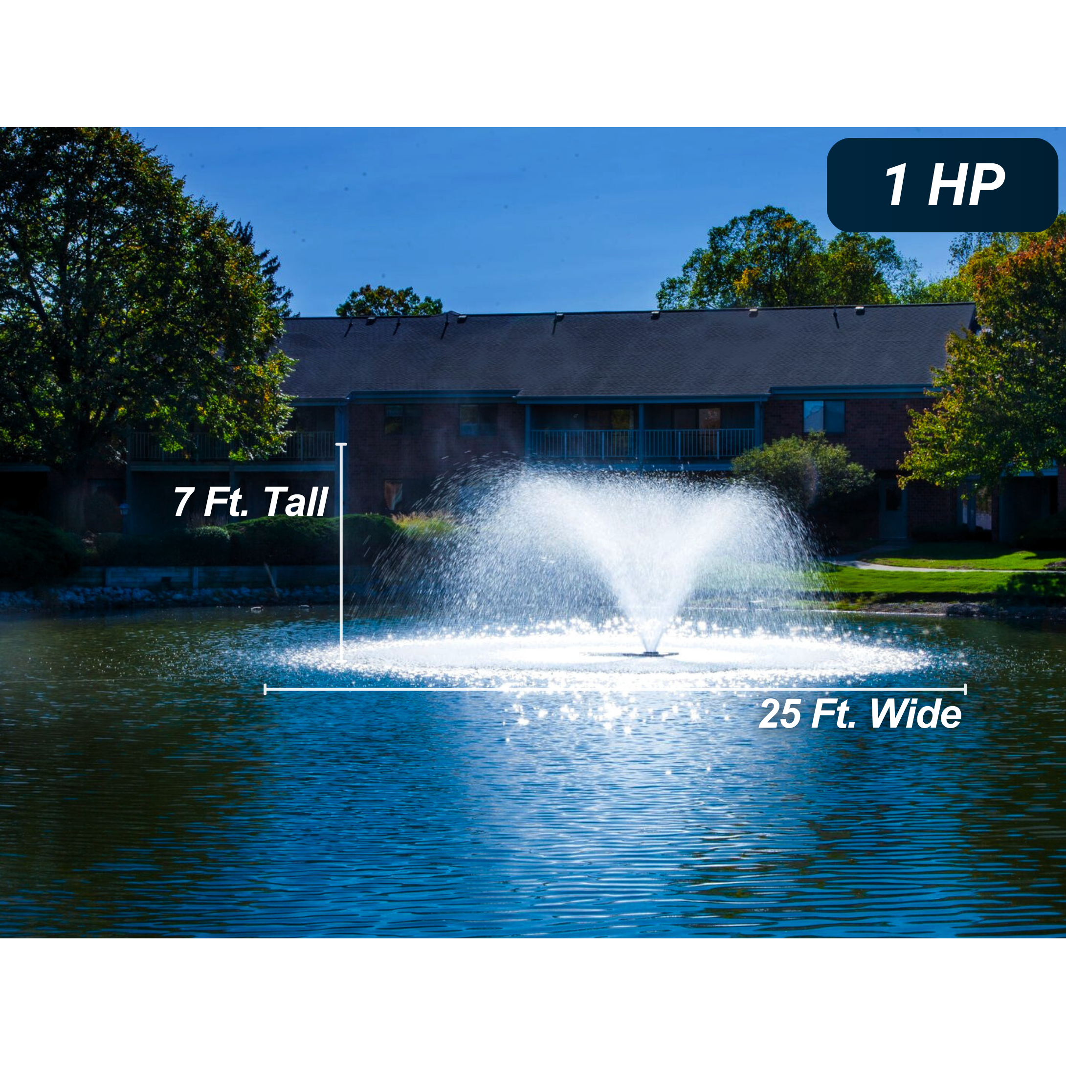 Scott Aerator DA-20 Aerating Pond Fountain