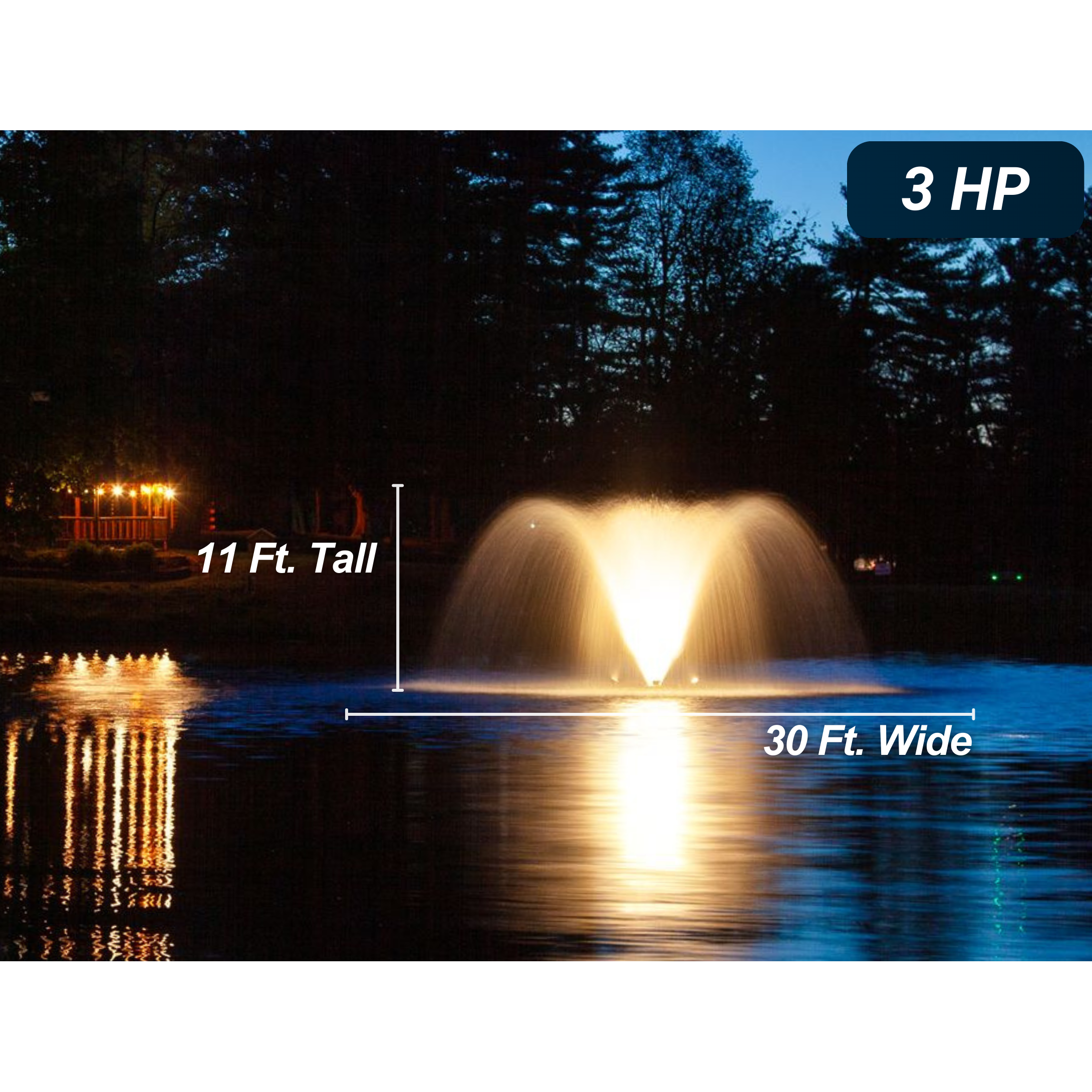 Scott Aerator DA-20 Aerating Pond Fountain