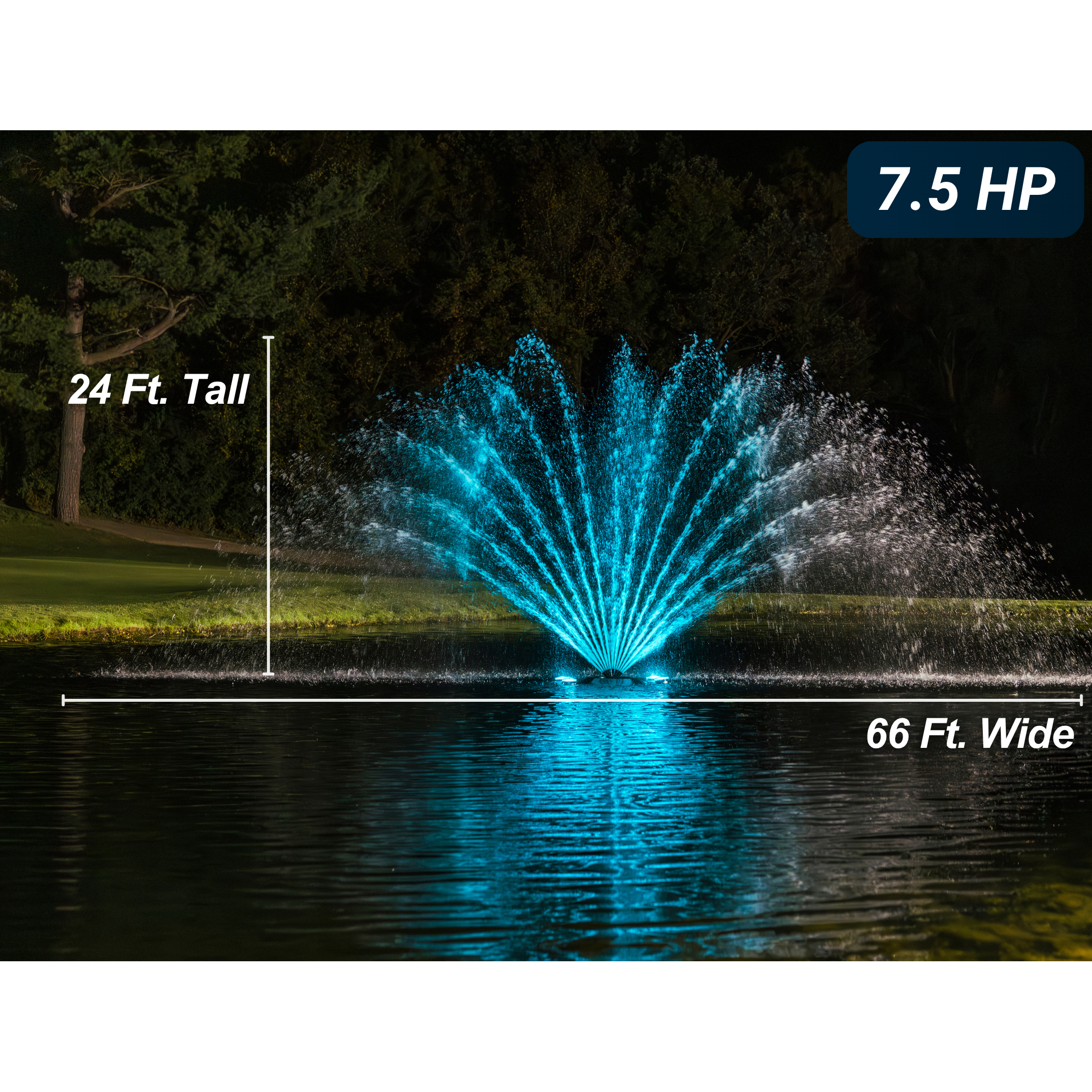 Kasco Fern Pond Fountain