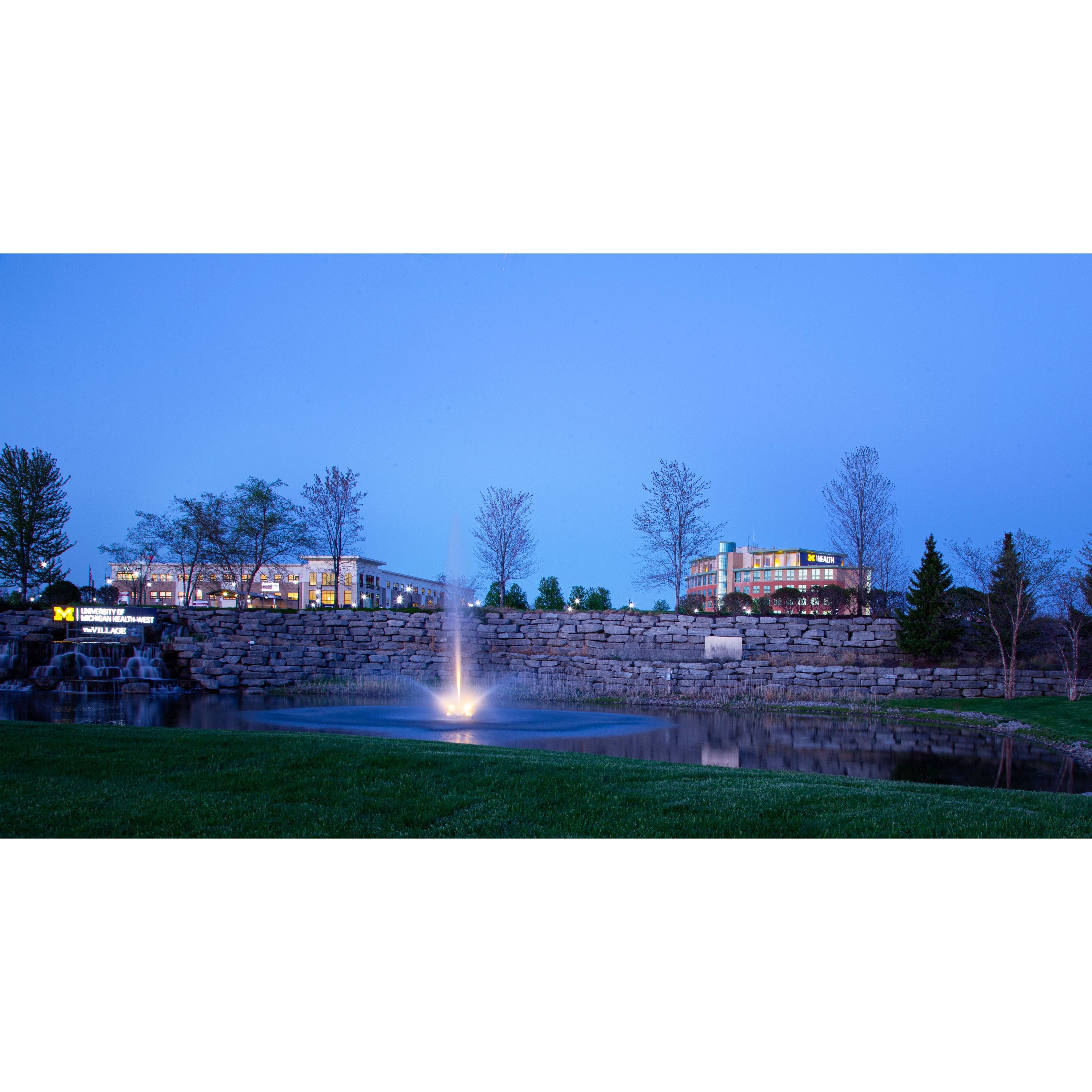 Scott Aerator Triad Pond Fountain