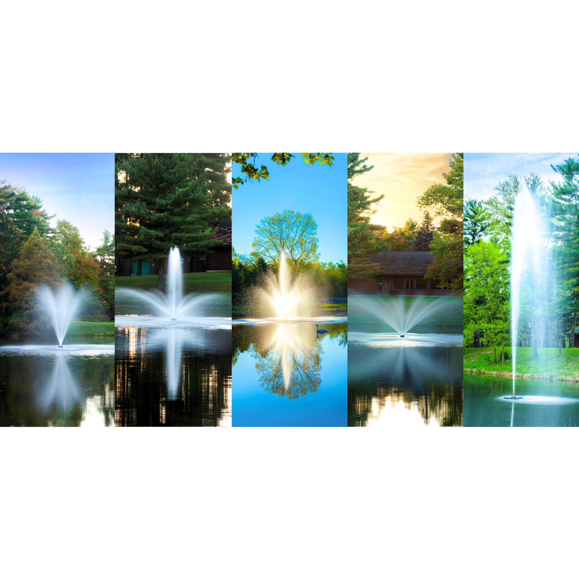 Scott Aerator Great Lakes Pond Fountain