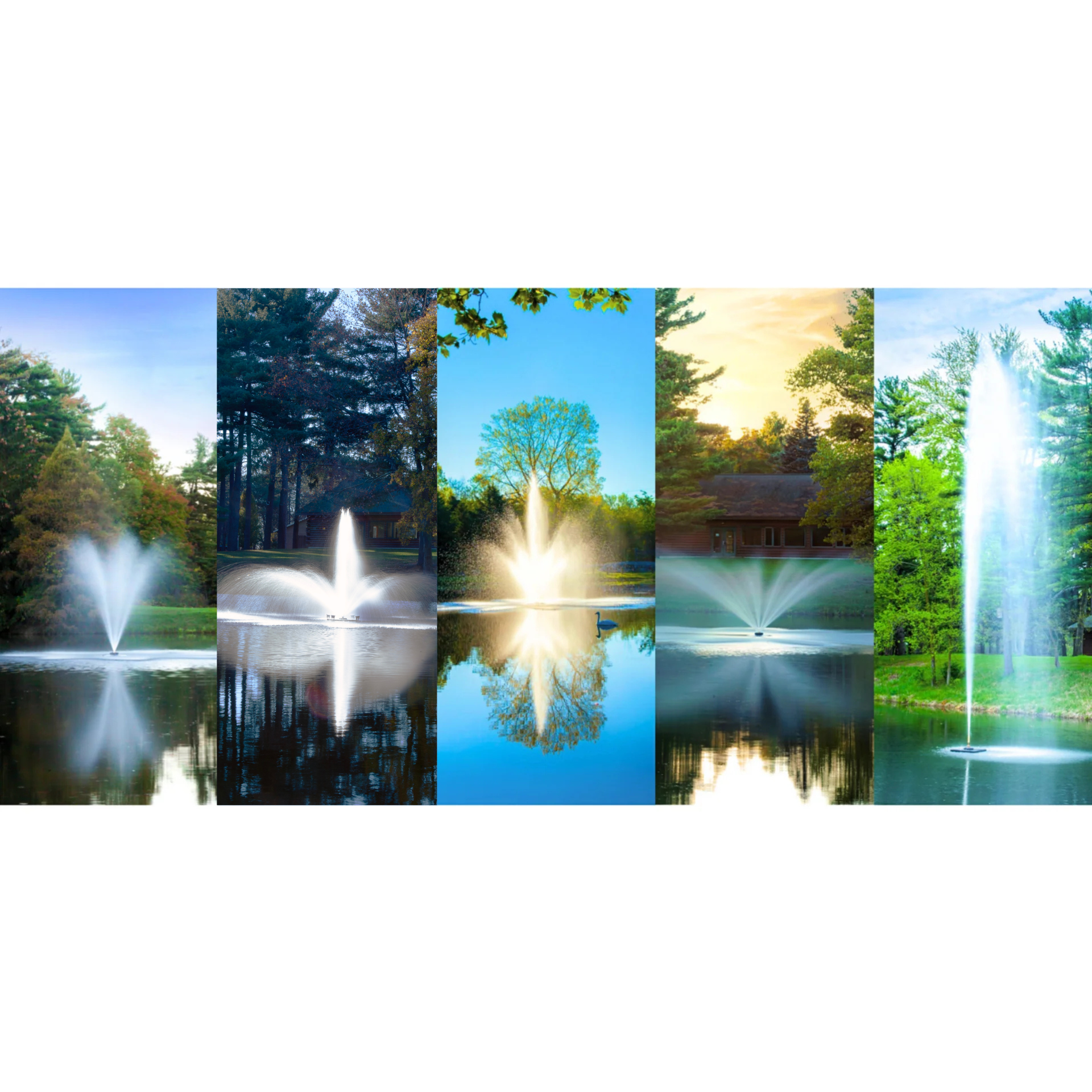 Scott Aerator Great Lakes Pond Fountain