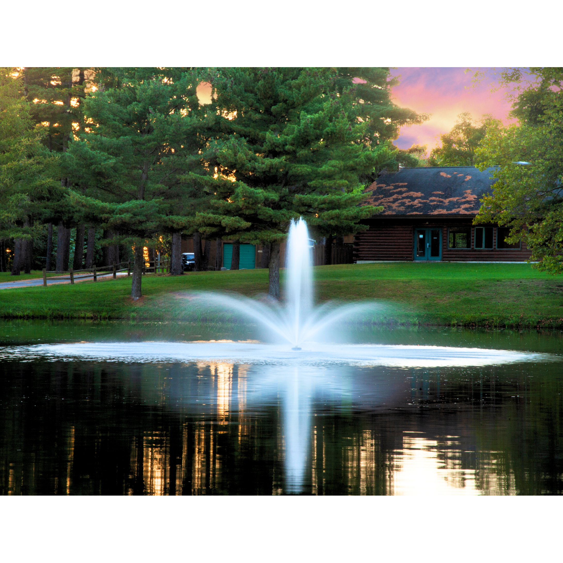 Scott Aerator Great Lakes 5-In-1 Pond Fountain