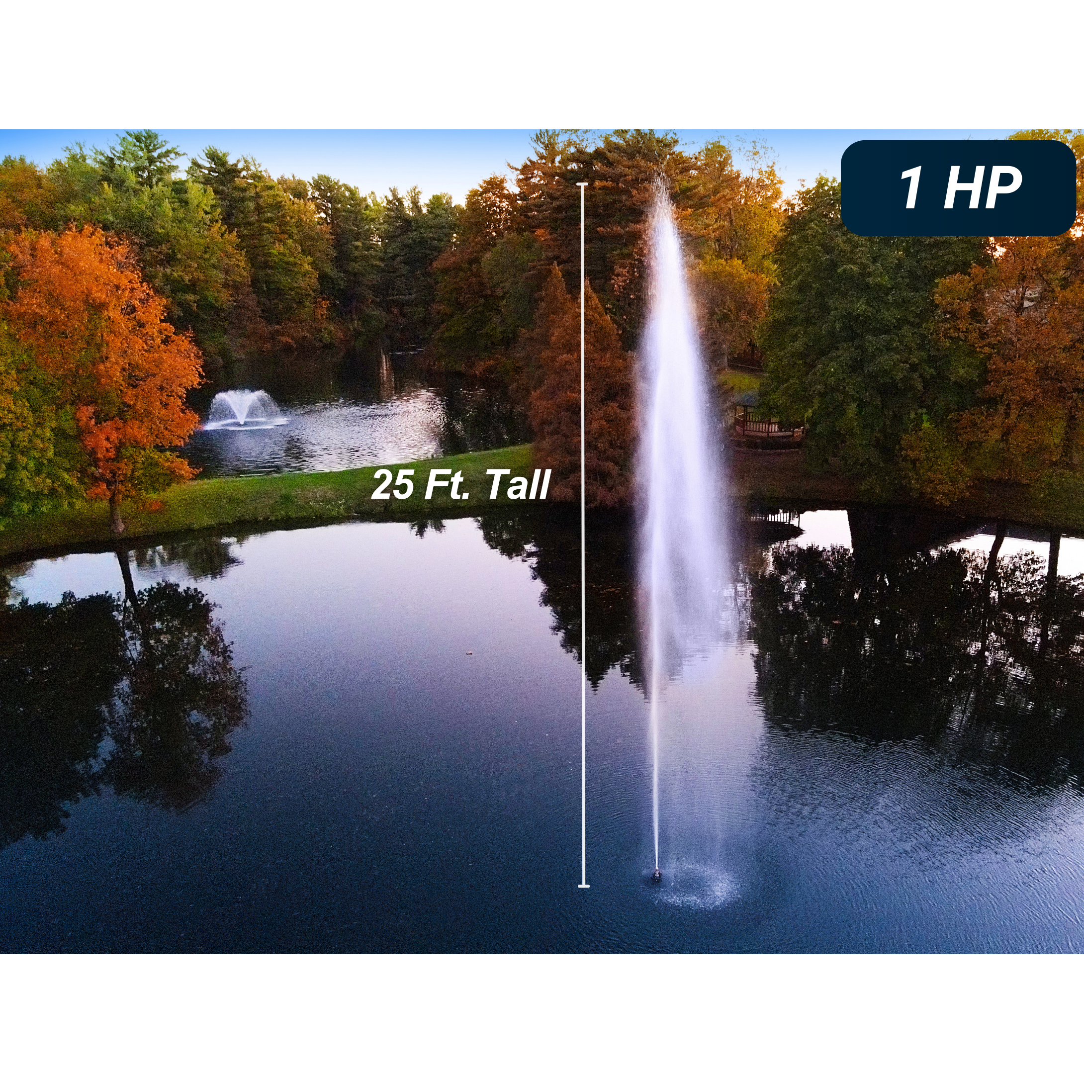 Scott Aerator Gusher Pond Fountain