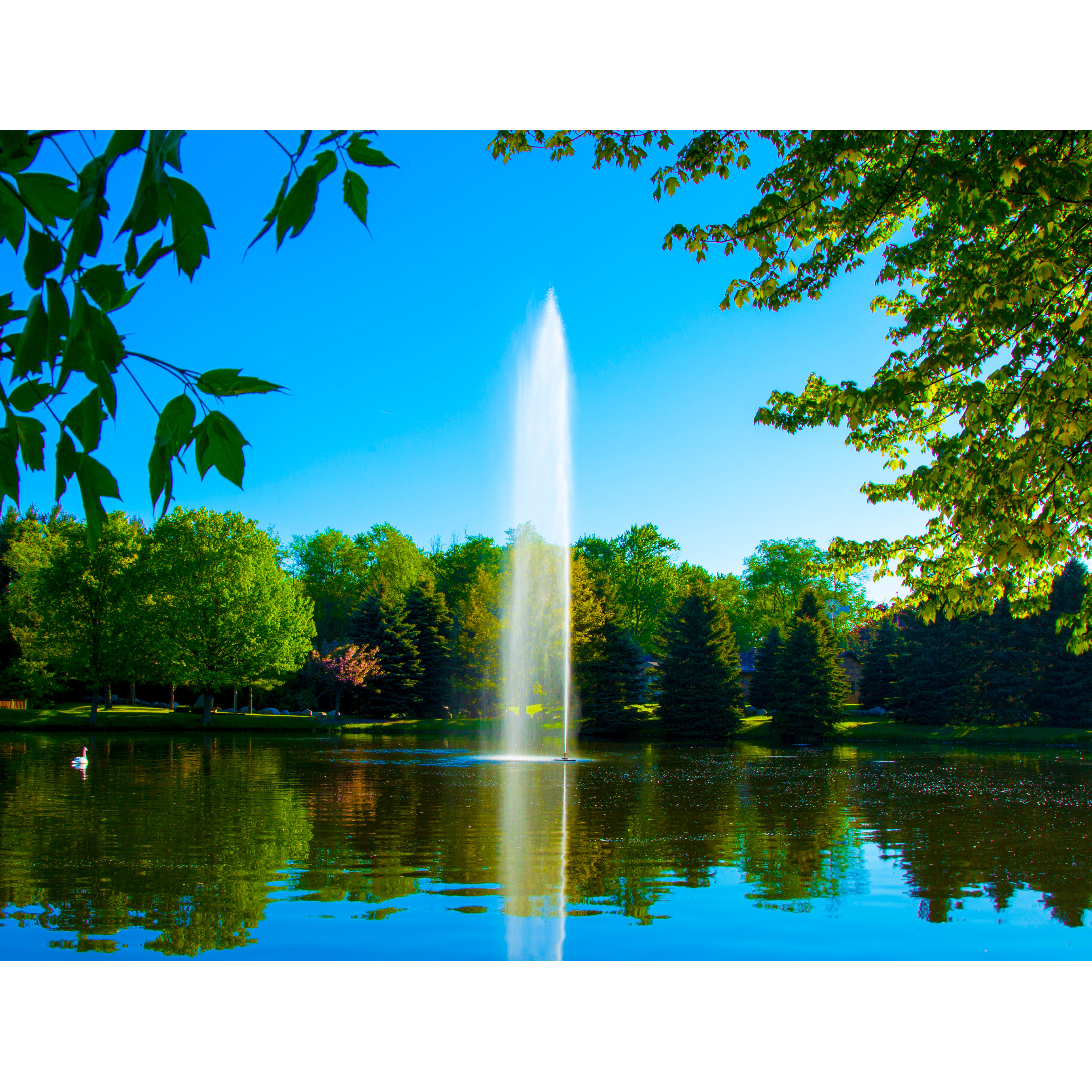 Scott Aerator Gusher Pond Fountain