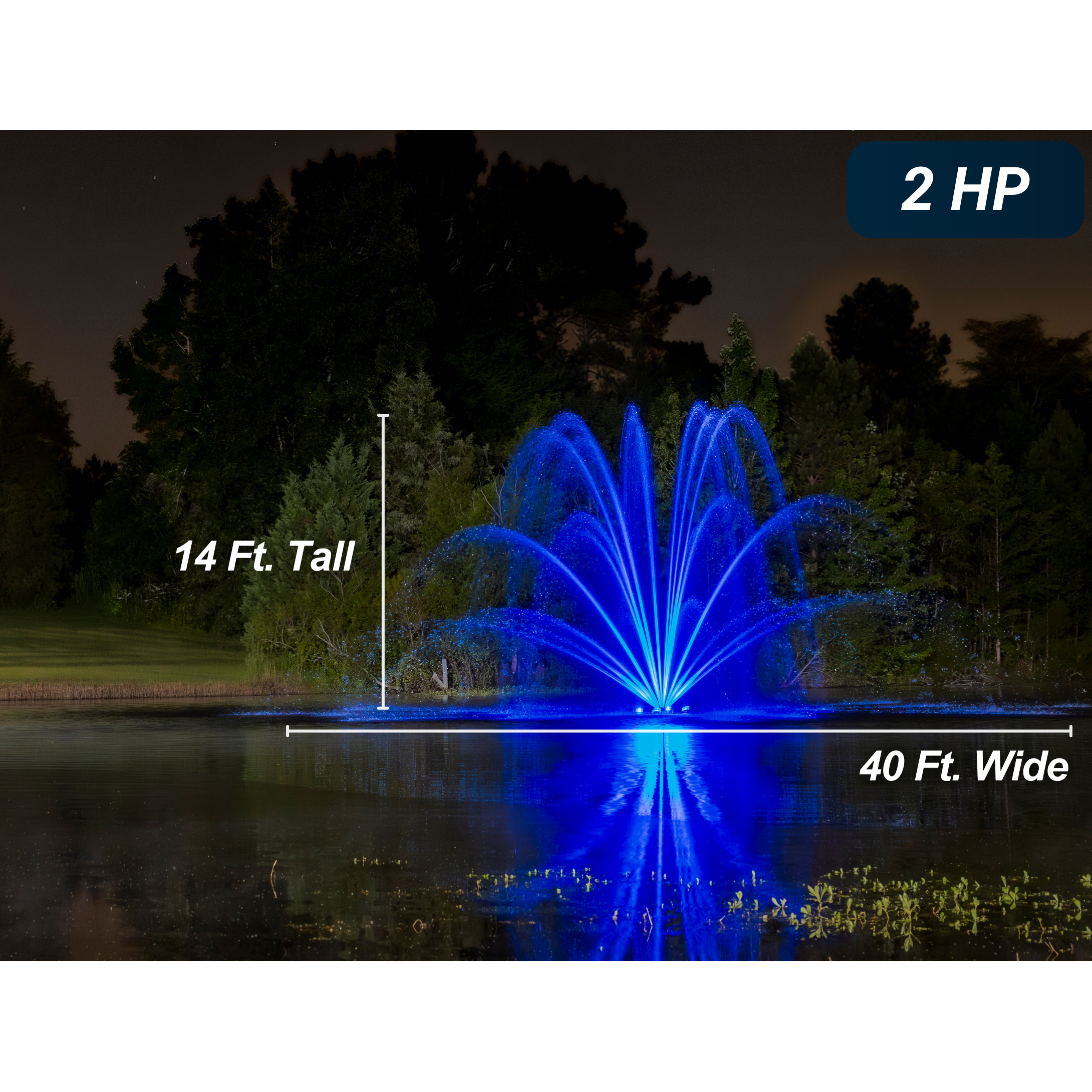Kasco Mighty Oak Pond Fountain