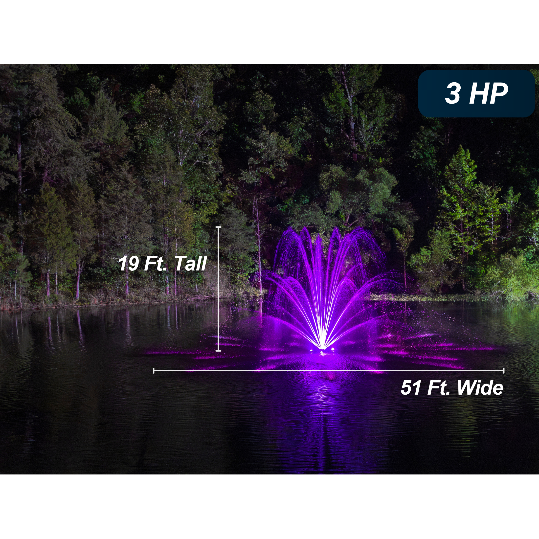 Kasco Mighty Oak Pond Fountain
