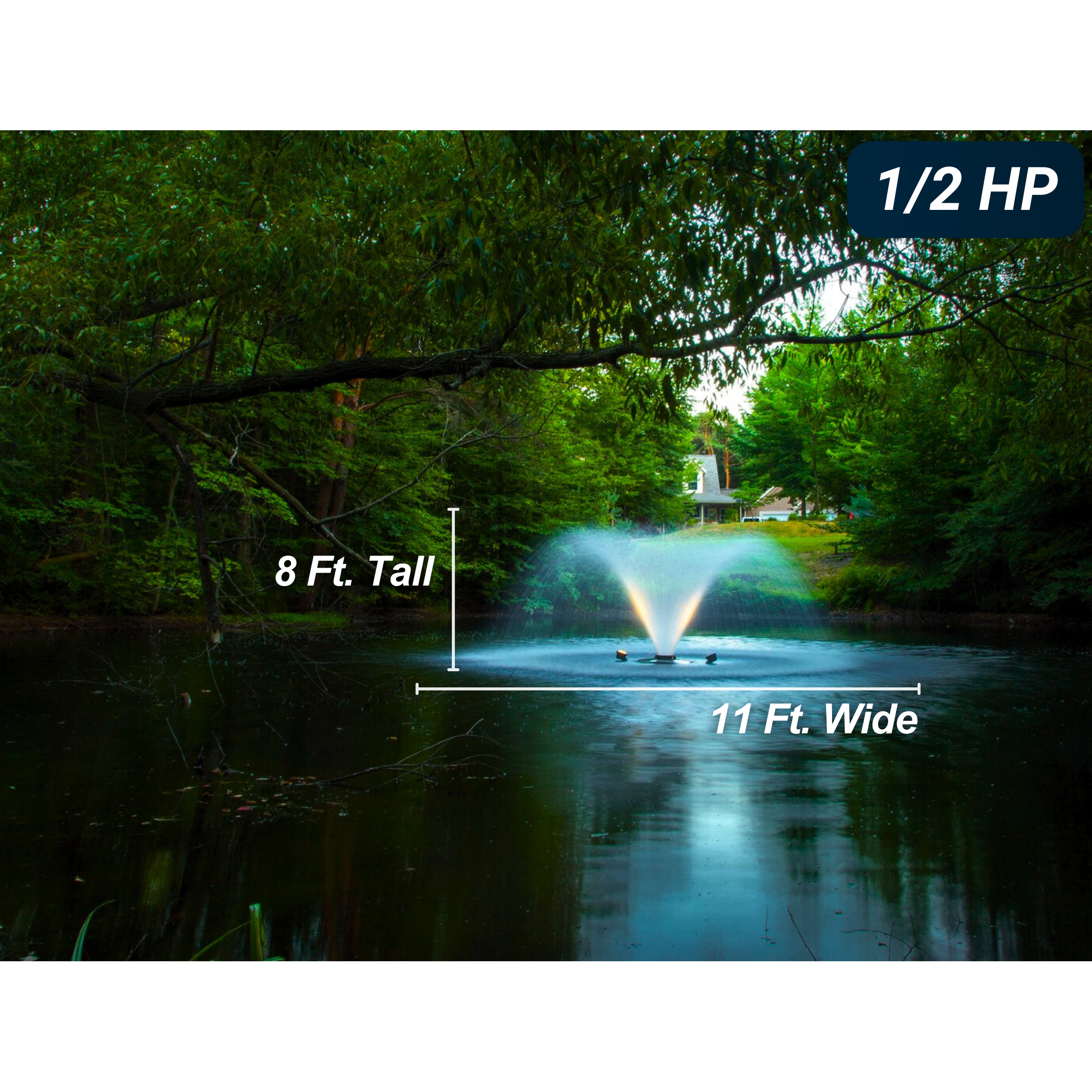 Scott Aerator North Star Aerating Pond Fountain