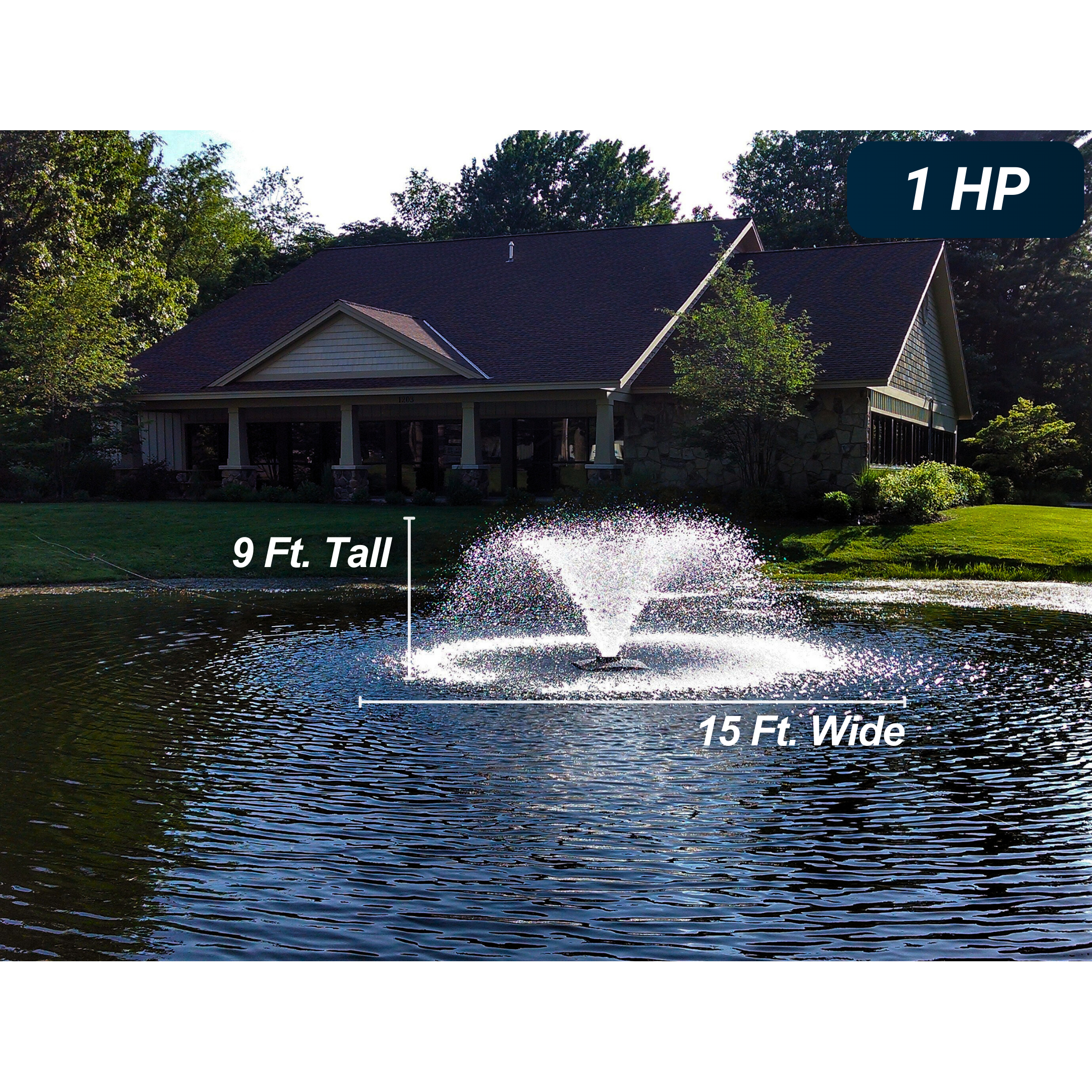 Scott Aerator North Star Aerating Pond Fountain