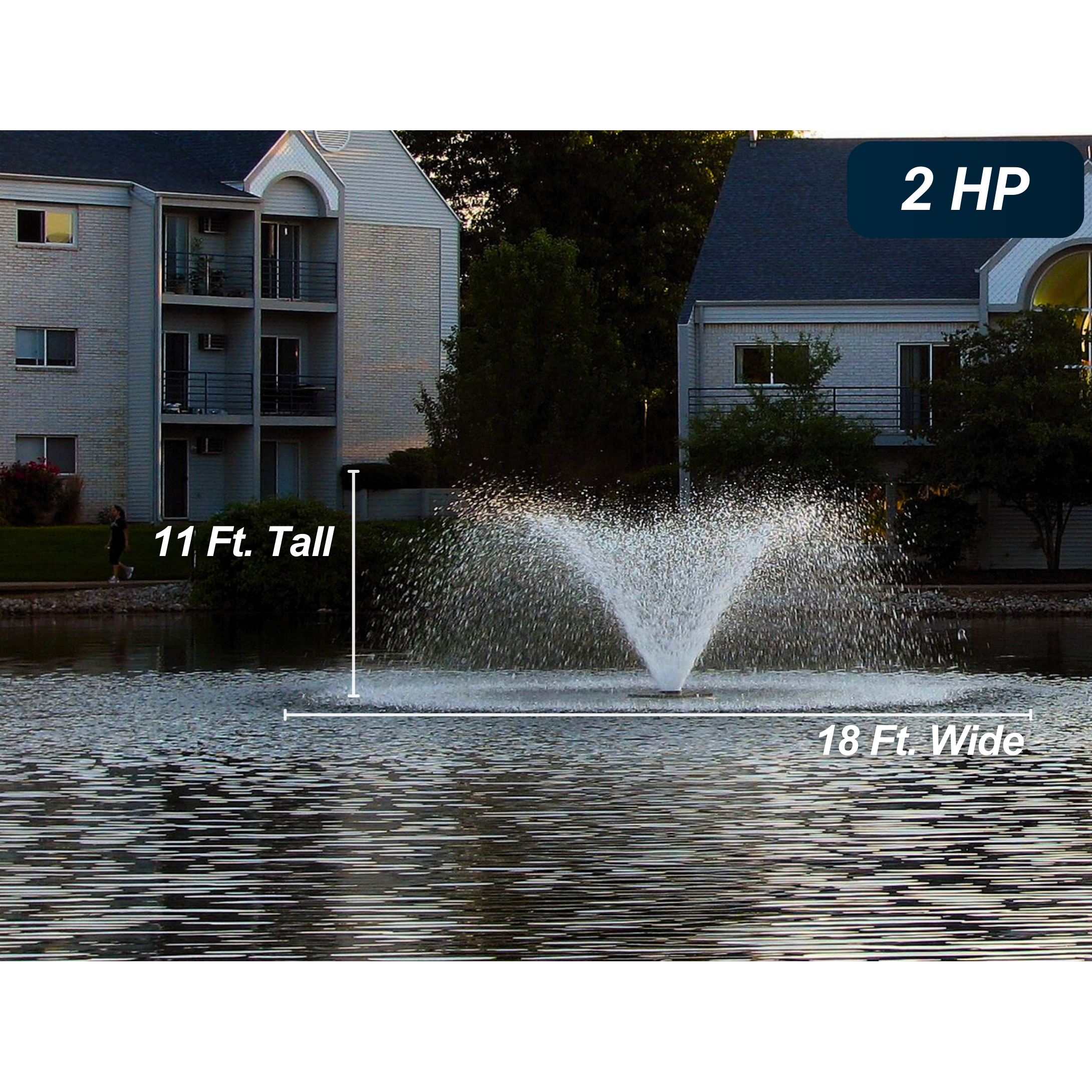 Scott Aerator North Star Aerating Pond Fountain