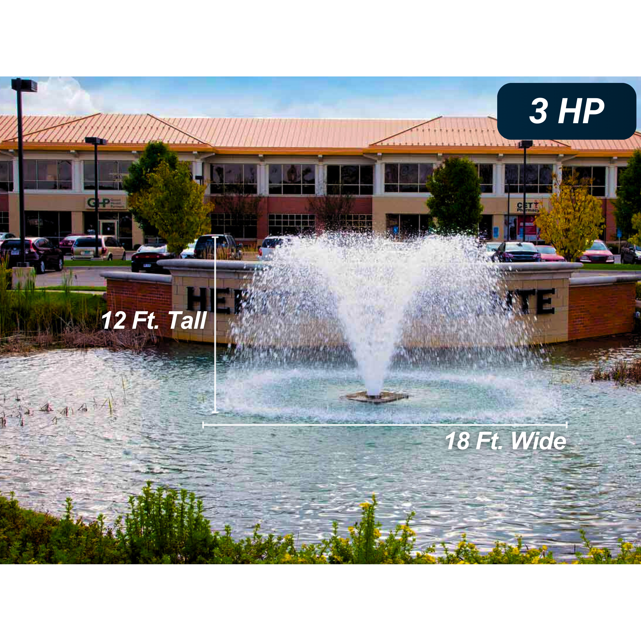 Scott Aerator North Star Aerating Pond Fountain