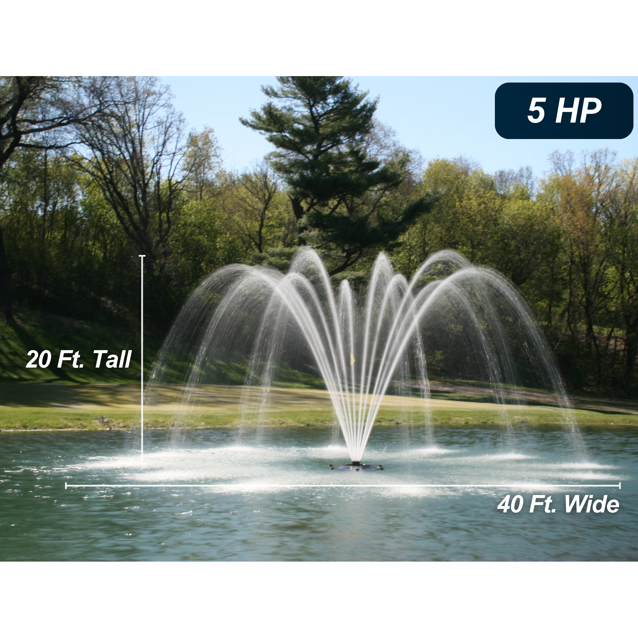 Kasco Palm Pond Fountain