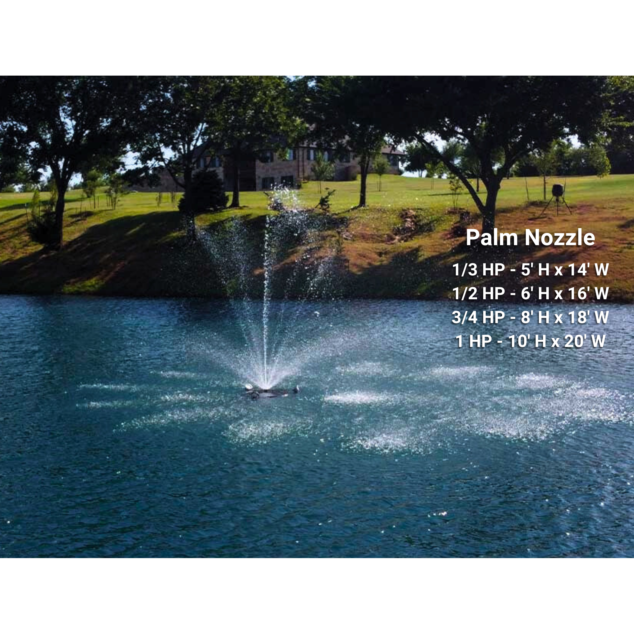 PondSelect Classic Series Pond Fountain