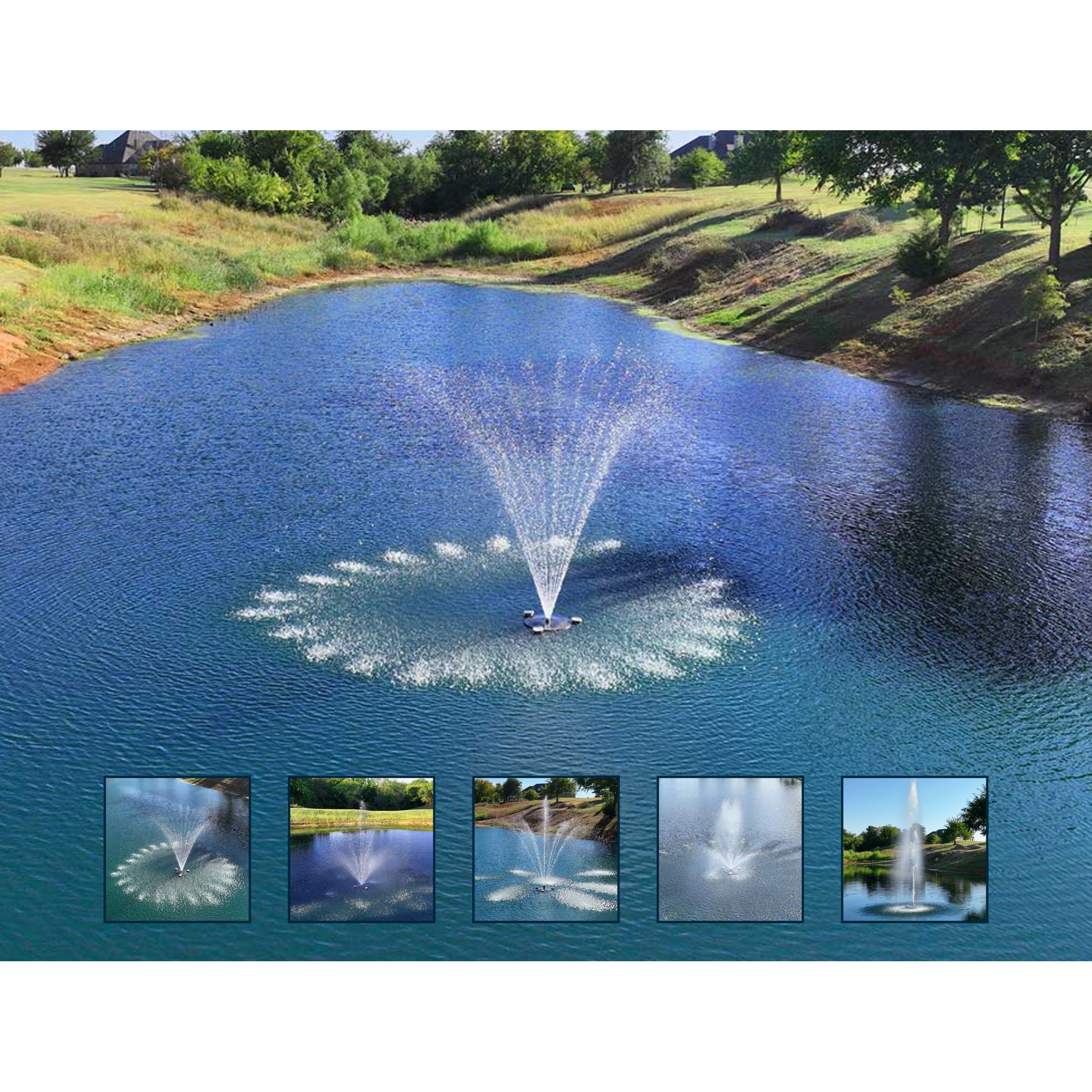 PondSelect Pro Series Pond Fountain