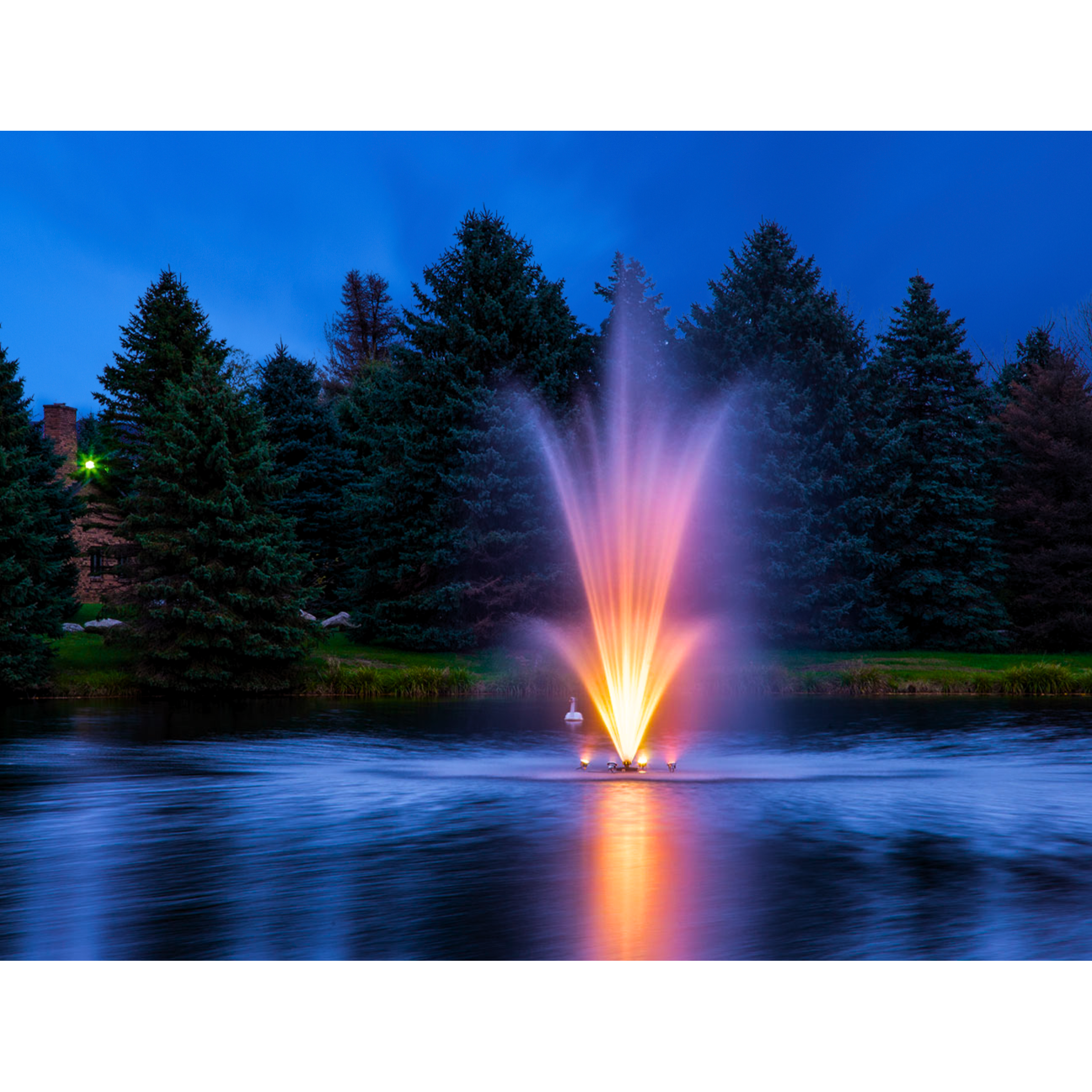 Scott Aerator Amherst Pond Fountain