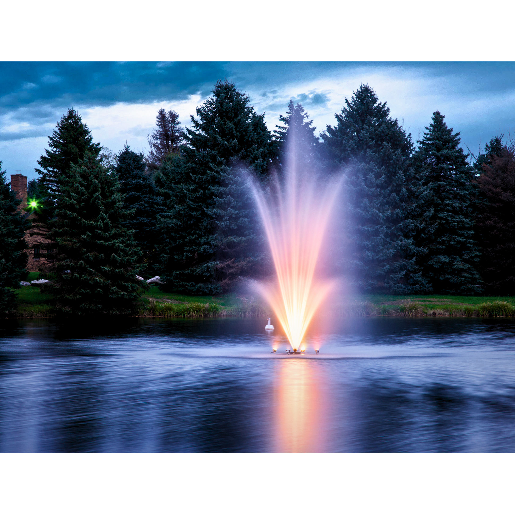 Scott Aerator Amherst Pond Fountain