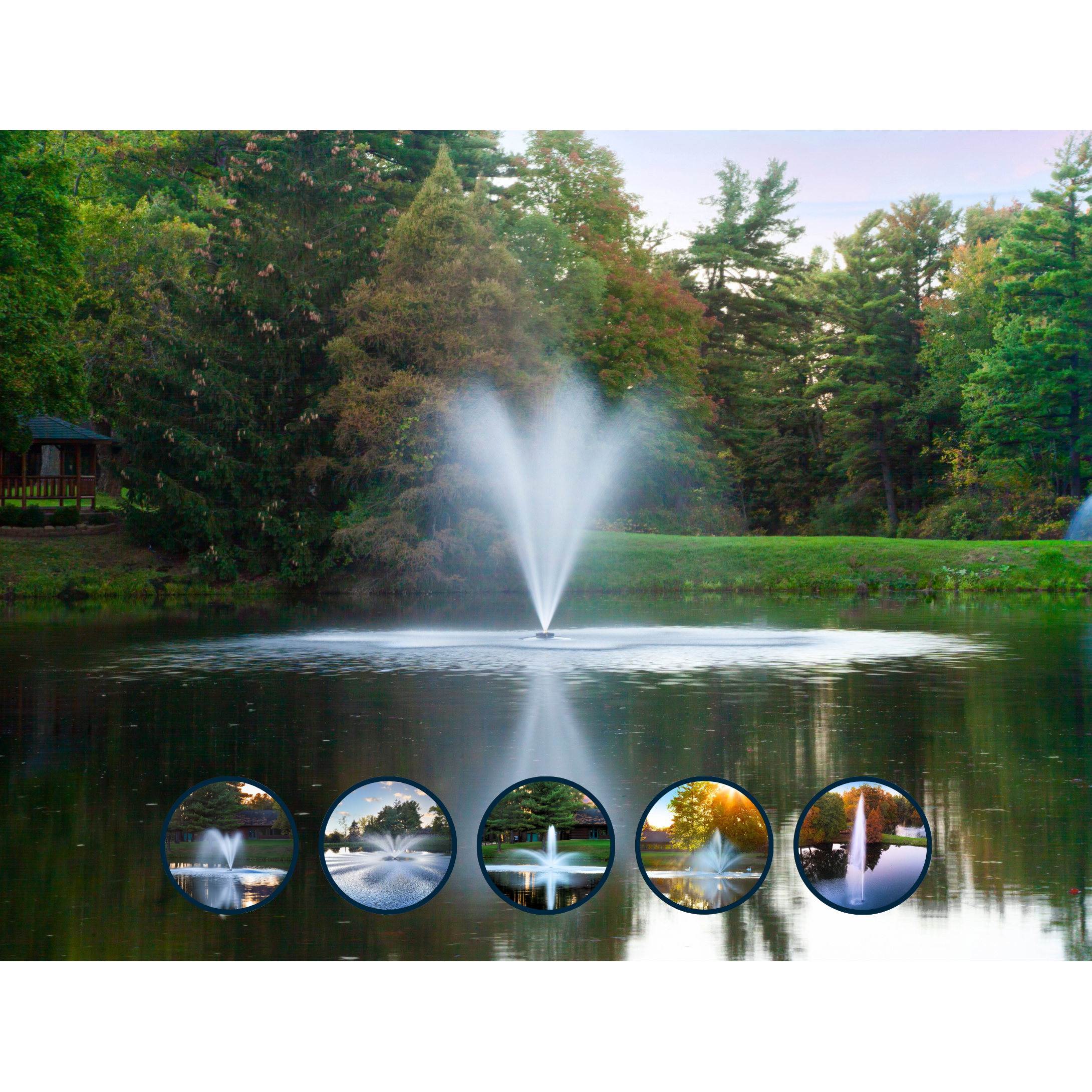 Scott Aerator Great Lakes Pond Fountain