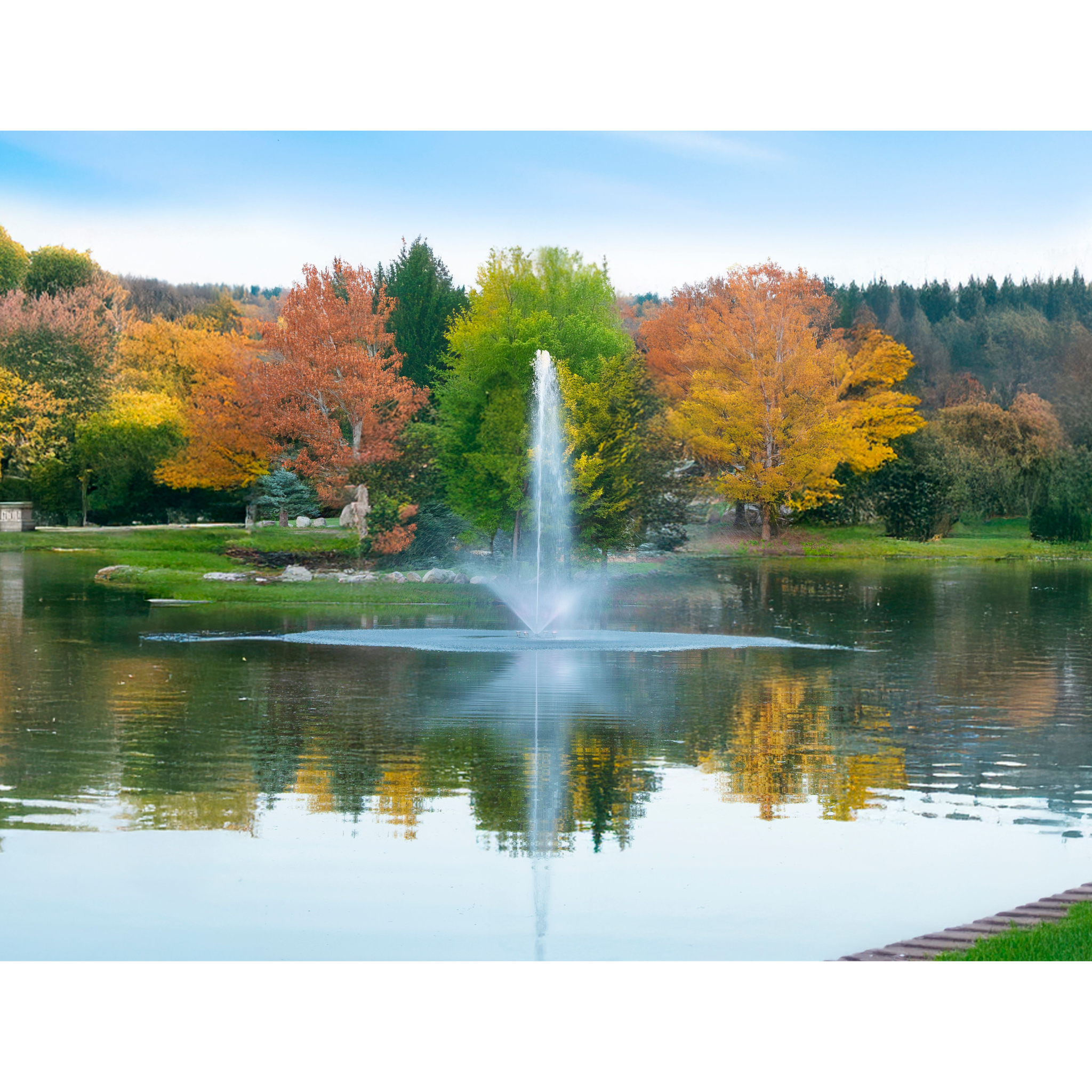 Scott Aerator Skyward Pond Fountain