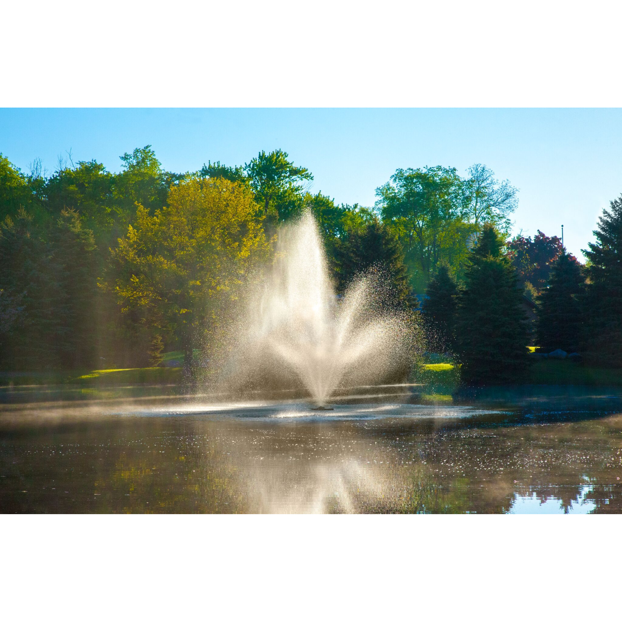 Scott Aerator Triad 3-In-1 Pond Fountain