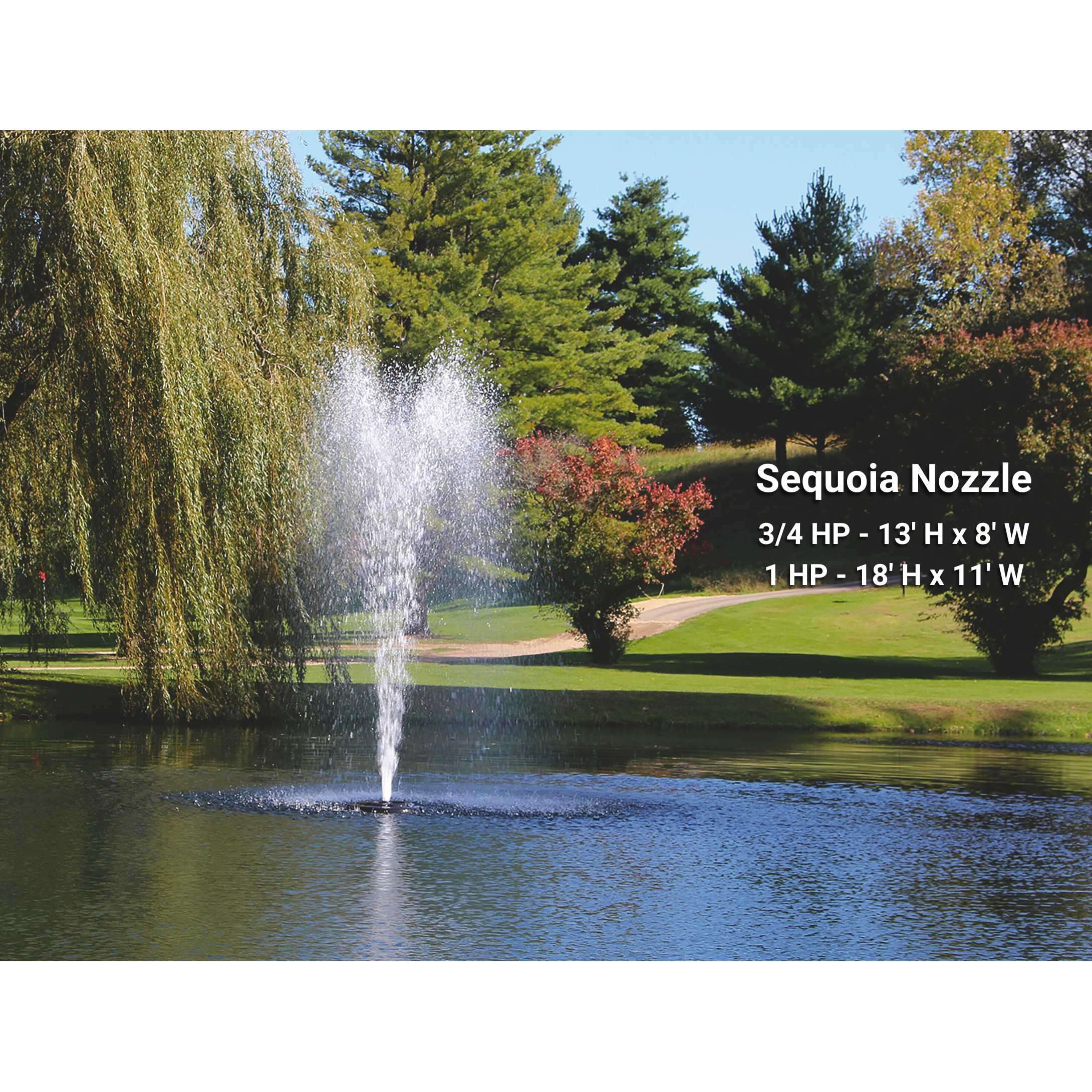 Kasco J Series Pond Fountain