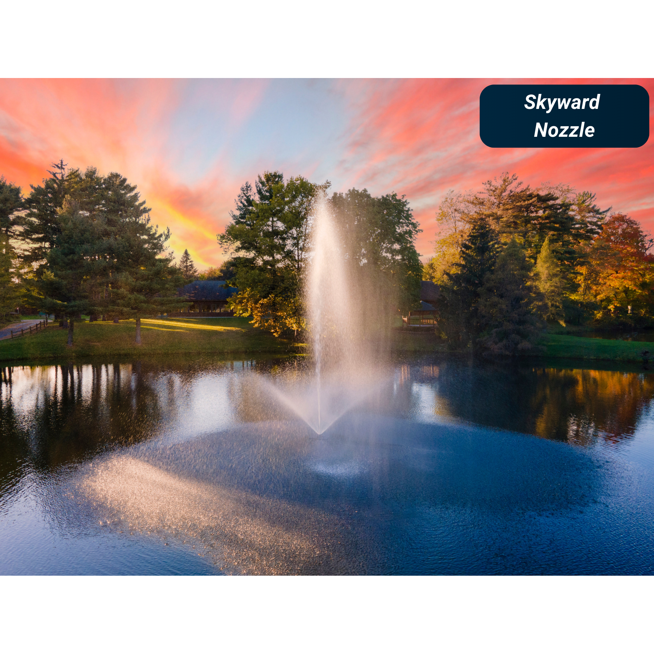 Scott Aerator Triad 3-In-1 Pond Fountain