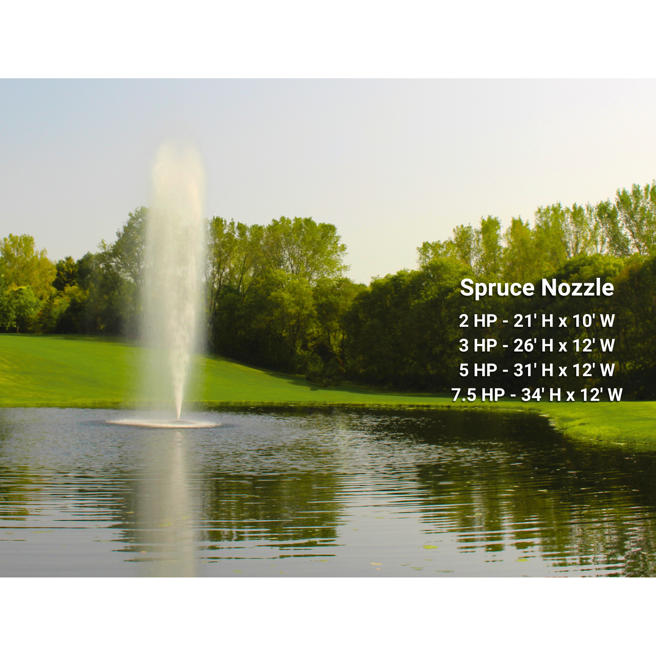 Kasco J Series Pond Fountain