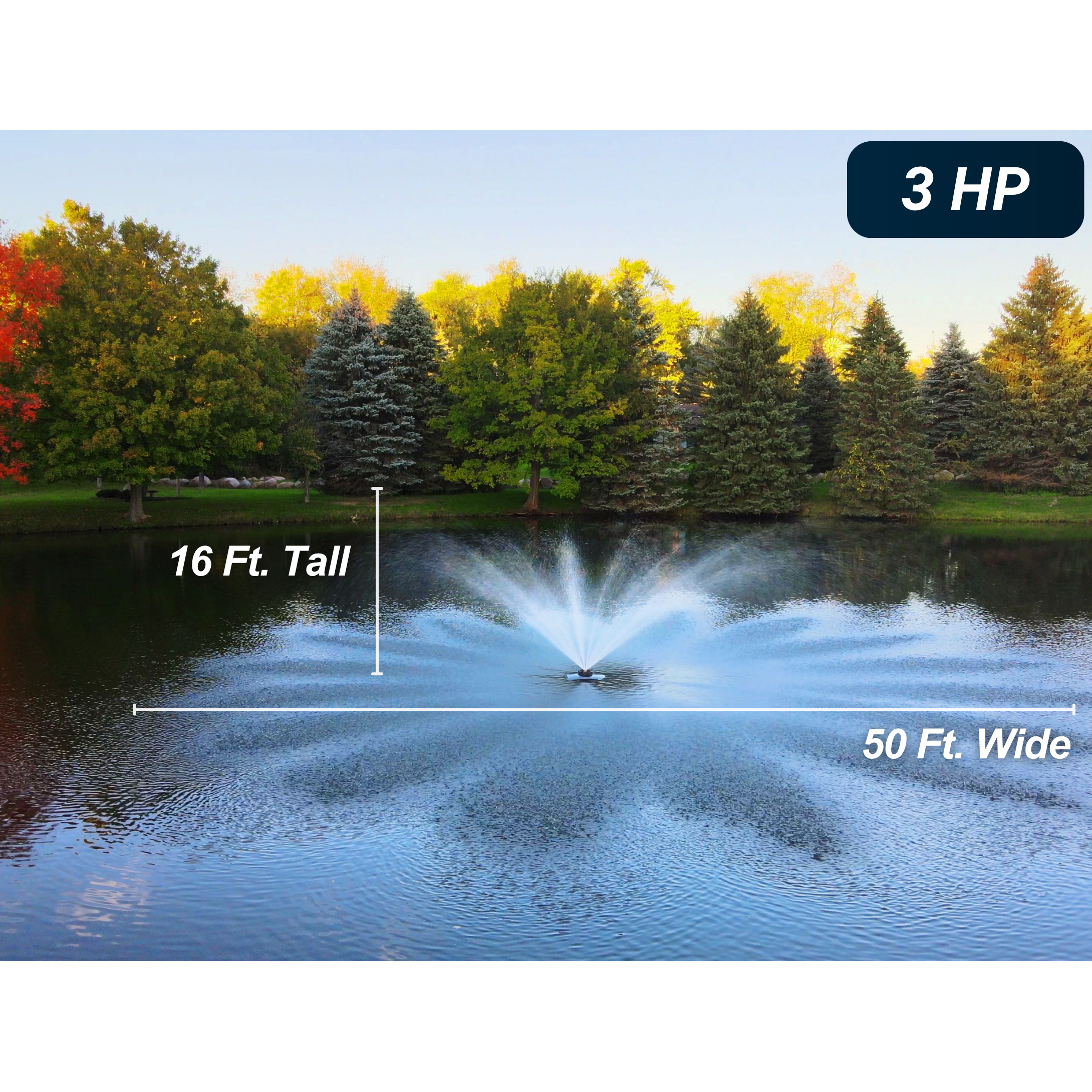 Scott Aerator Tudor Pond Fountain
