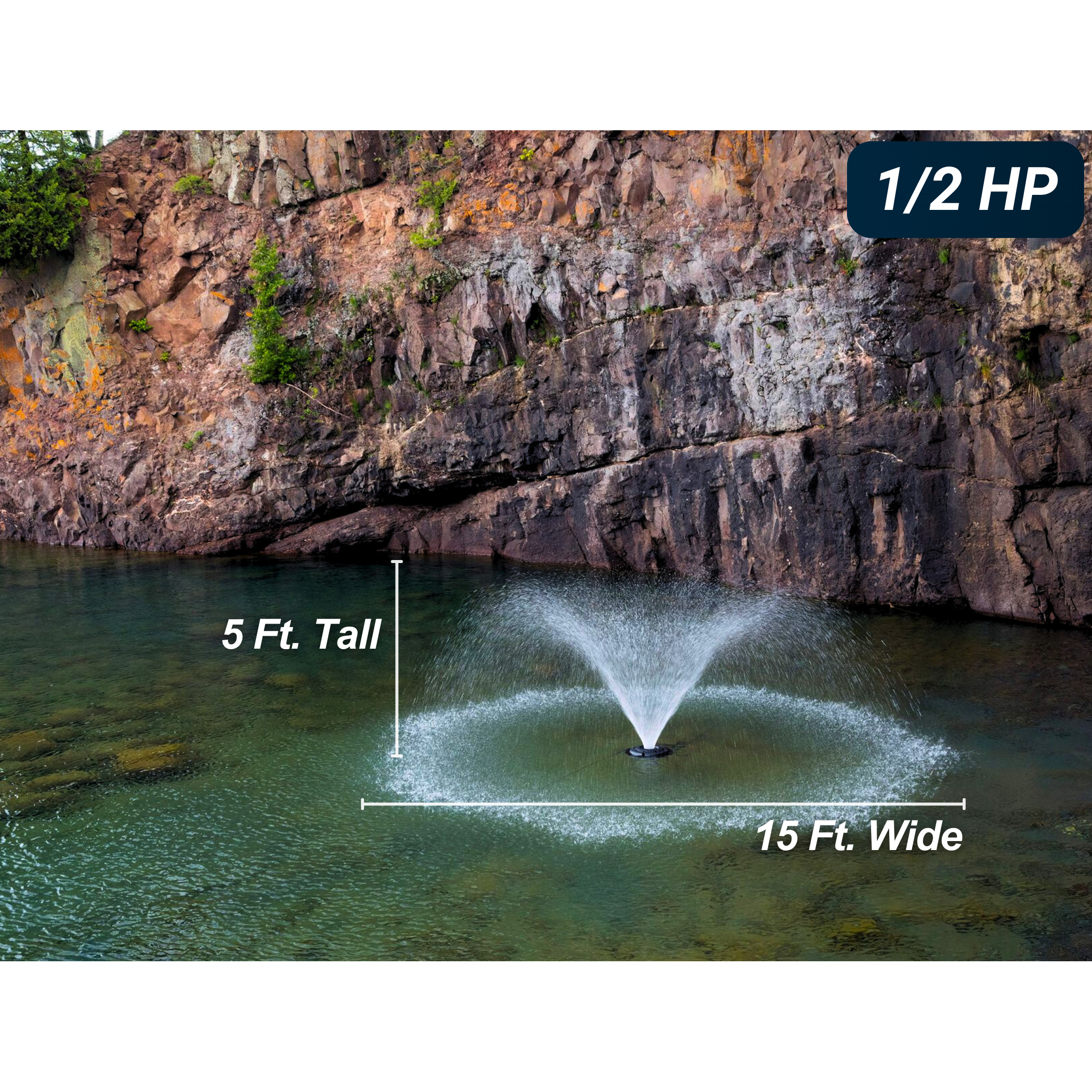 Kasco VFX Series Aerating Pond Fountain