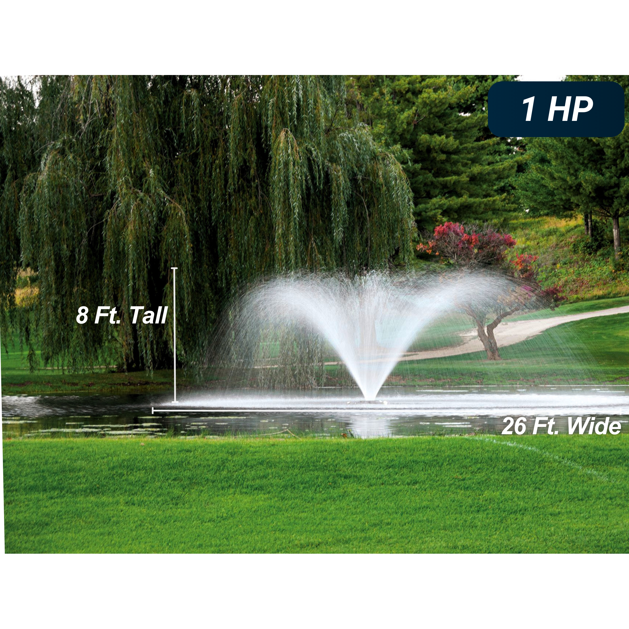 Kasco VFX Series Aerating Pond Fountain