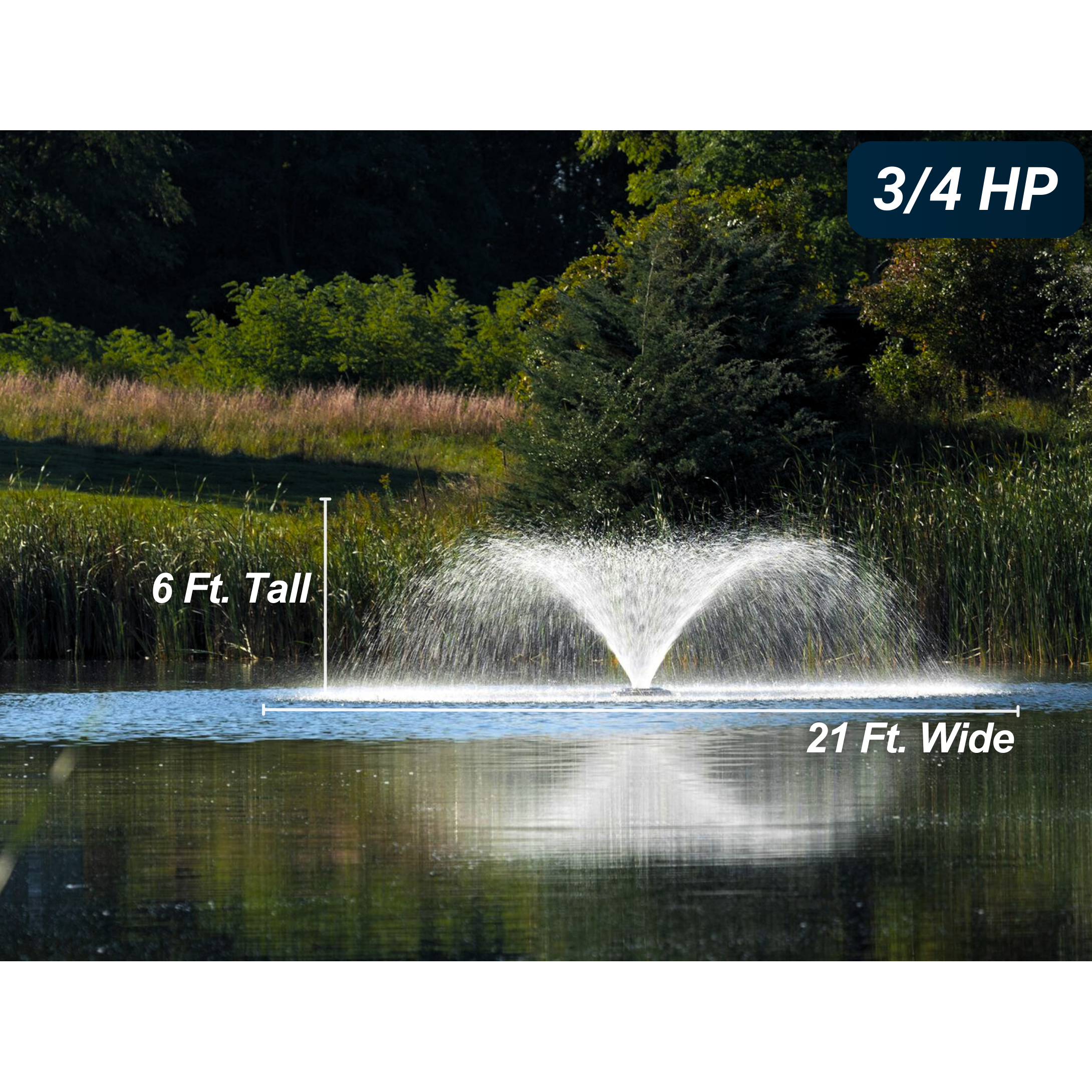 Kasco VFX Series Aerating Pond Fountain