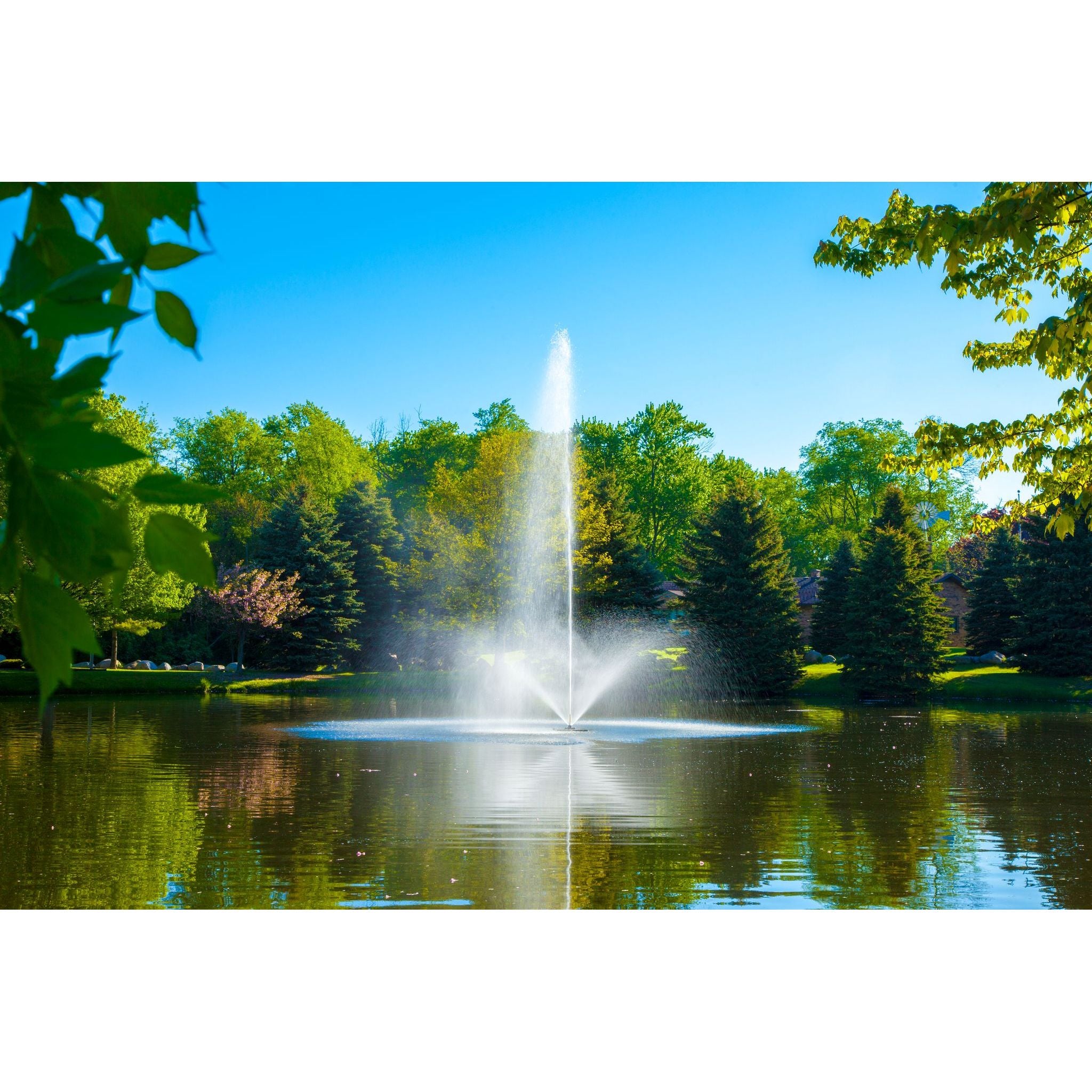 Scott Aerator Triad Pond Fountain