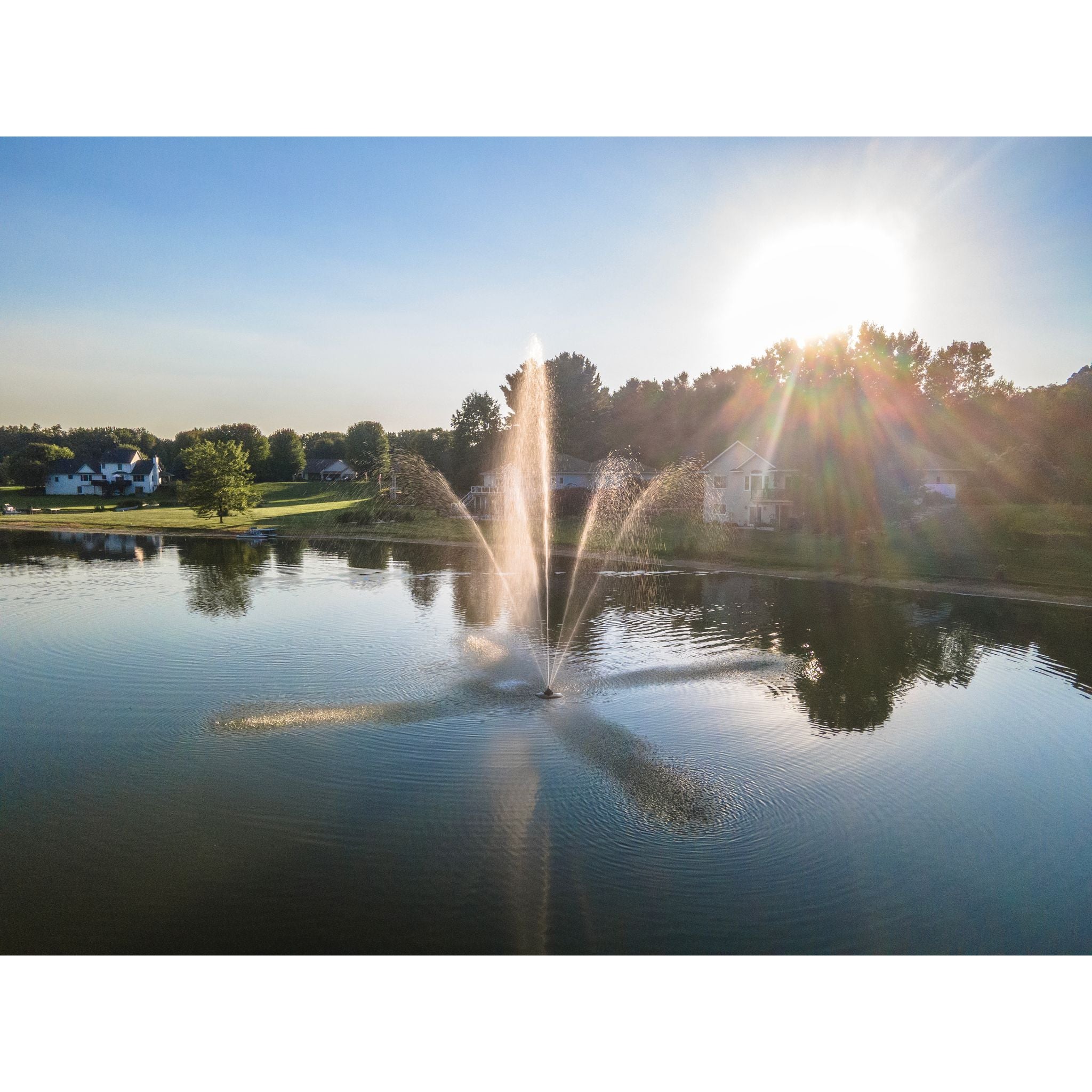 Scott Aerator Clover Pond Fountain