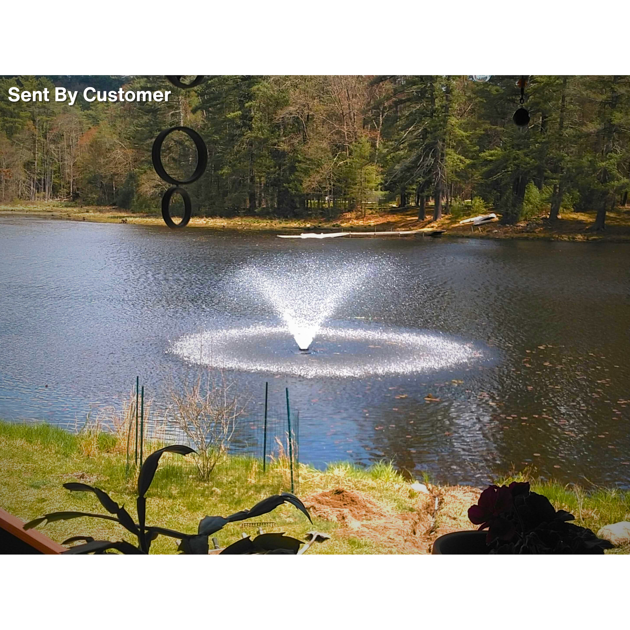 Scott Aerator DA-20 Aerating Pond Fountain