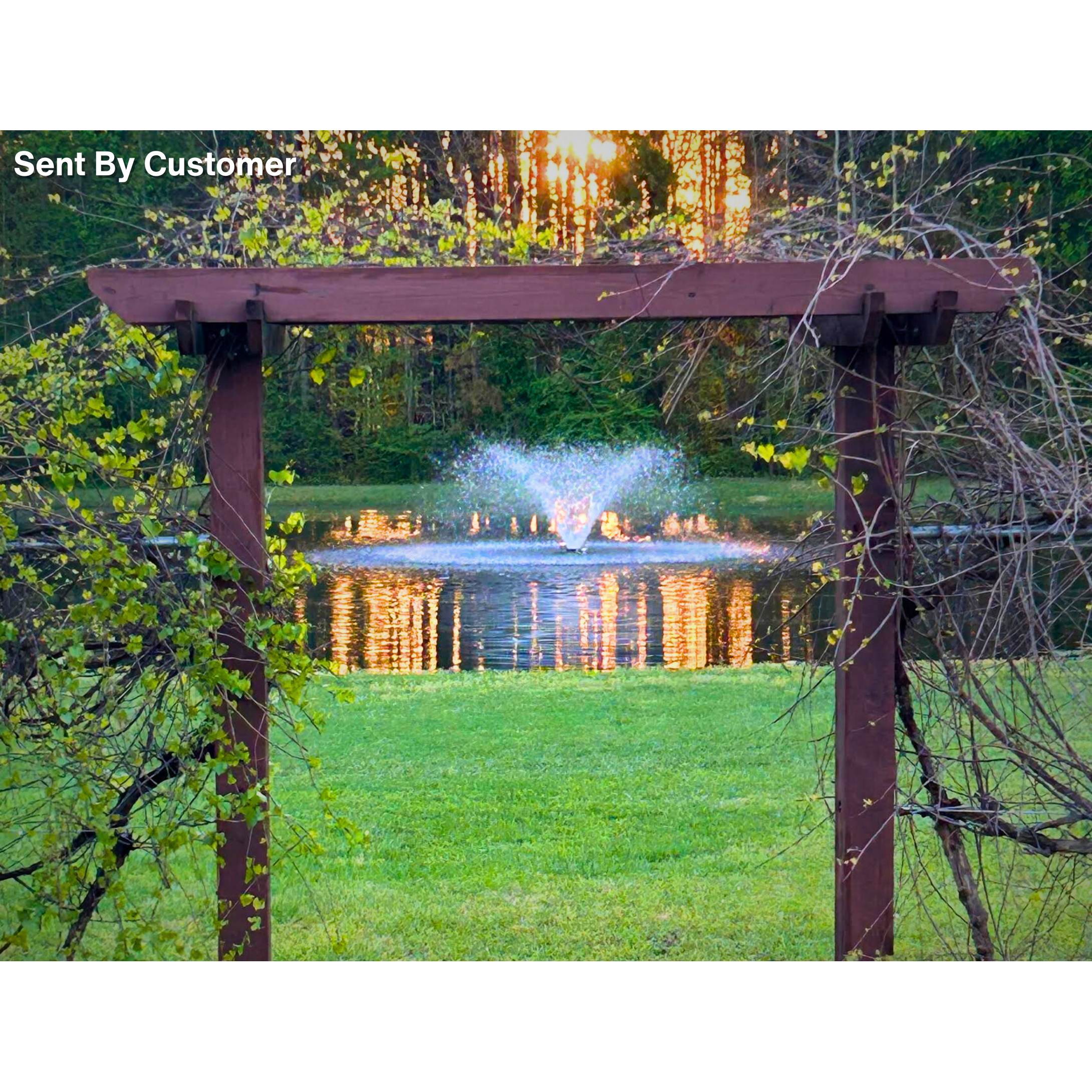 Scott Aerator DA-20 Aerating Pond Fountain