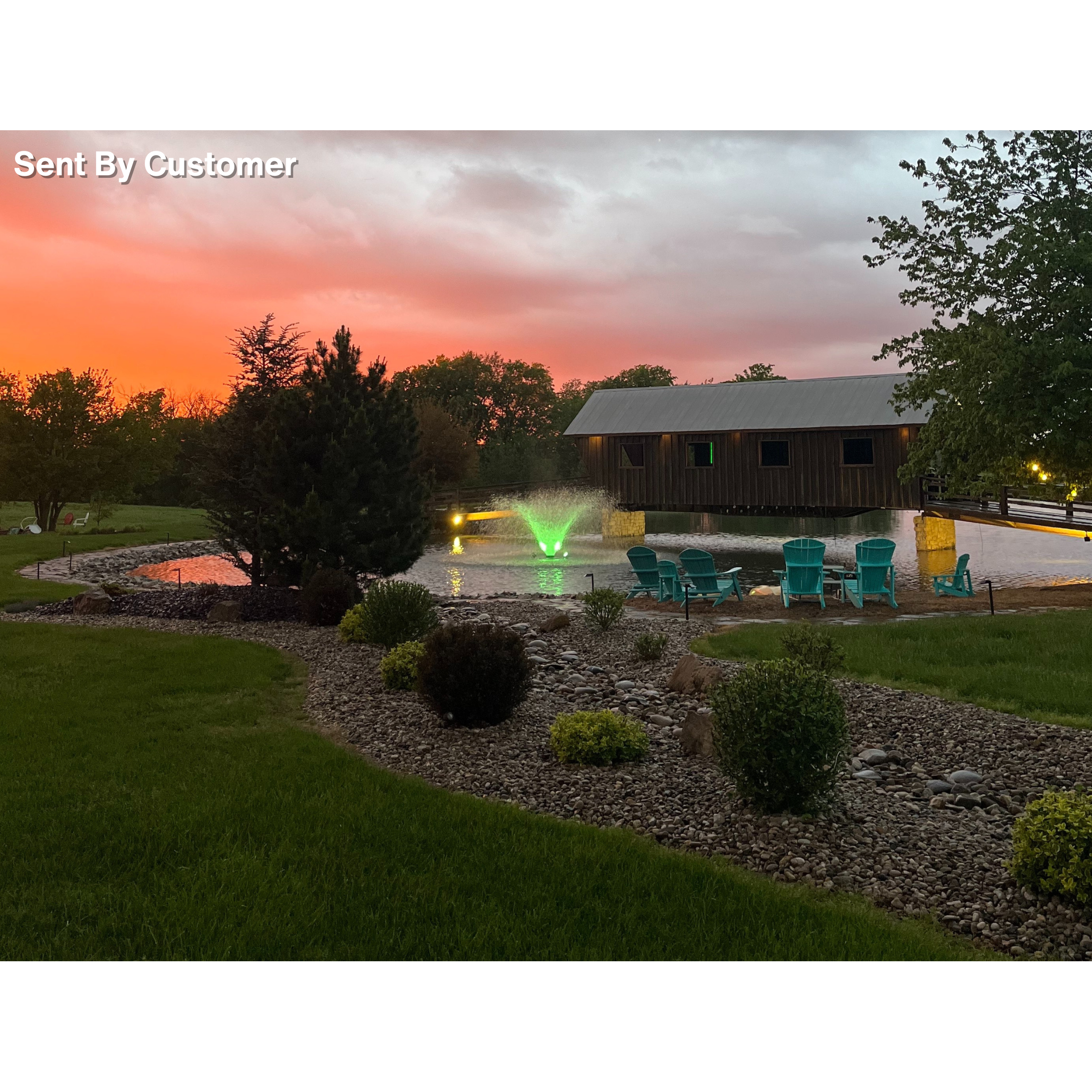Scott Aerator DA-20 Aerating Pond Fountain